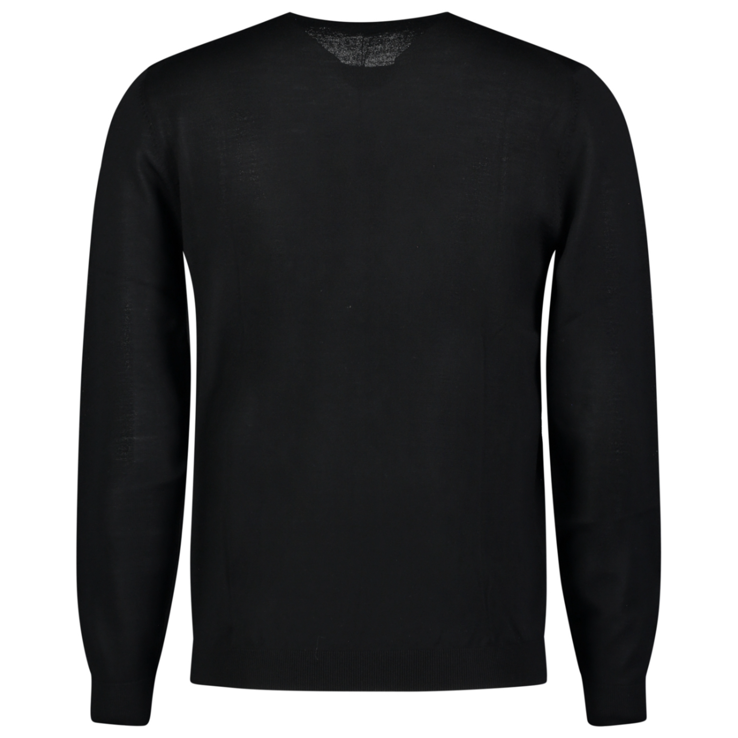 Roy Robson Merino Wool Crew Neck - Black