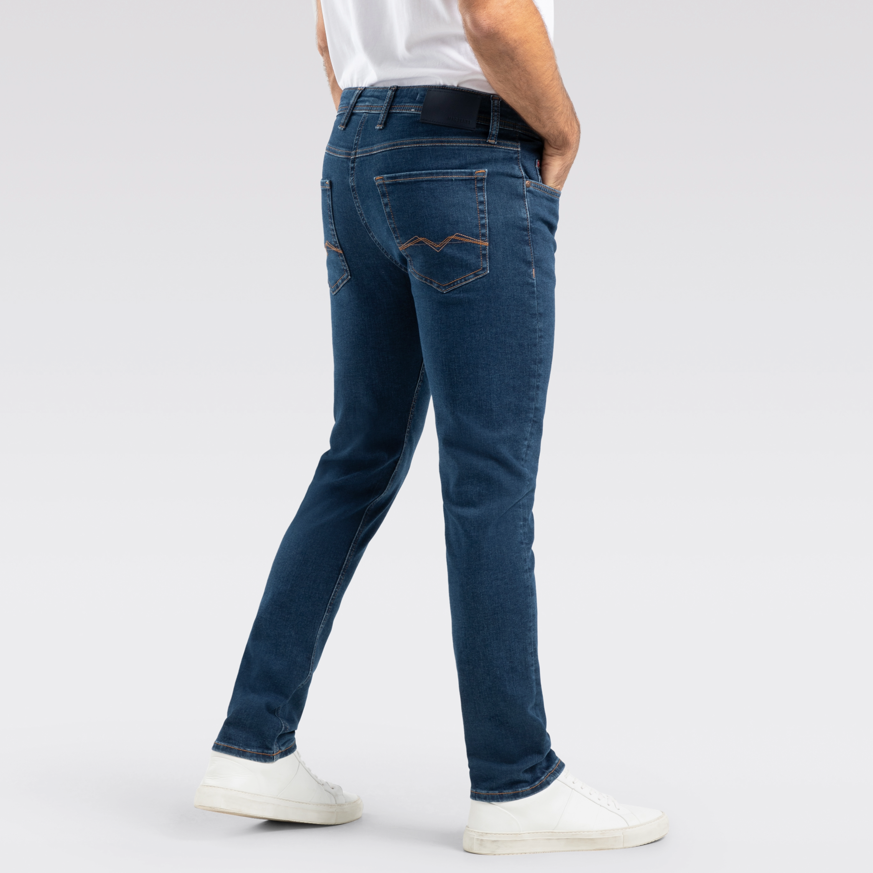 Mac Macflexx Slim Fit Driver Denim Jeans - Deep Blue Stone