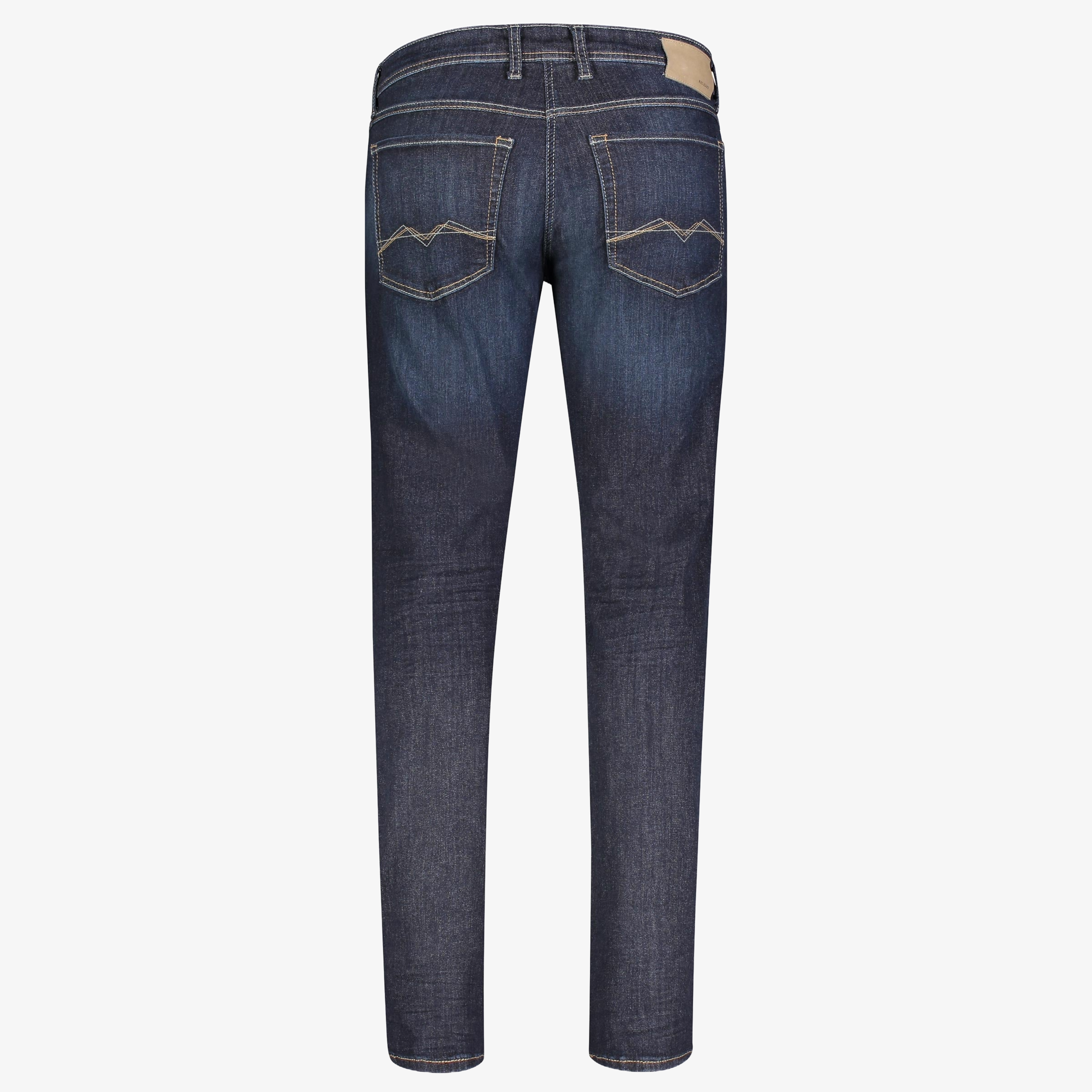 Mac Macflexx Slim Fit Driver Denim Jeans - Rinsed Wash 3D
