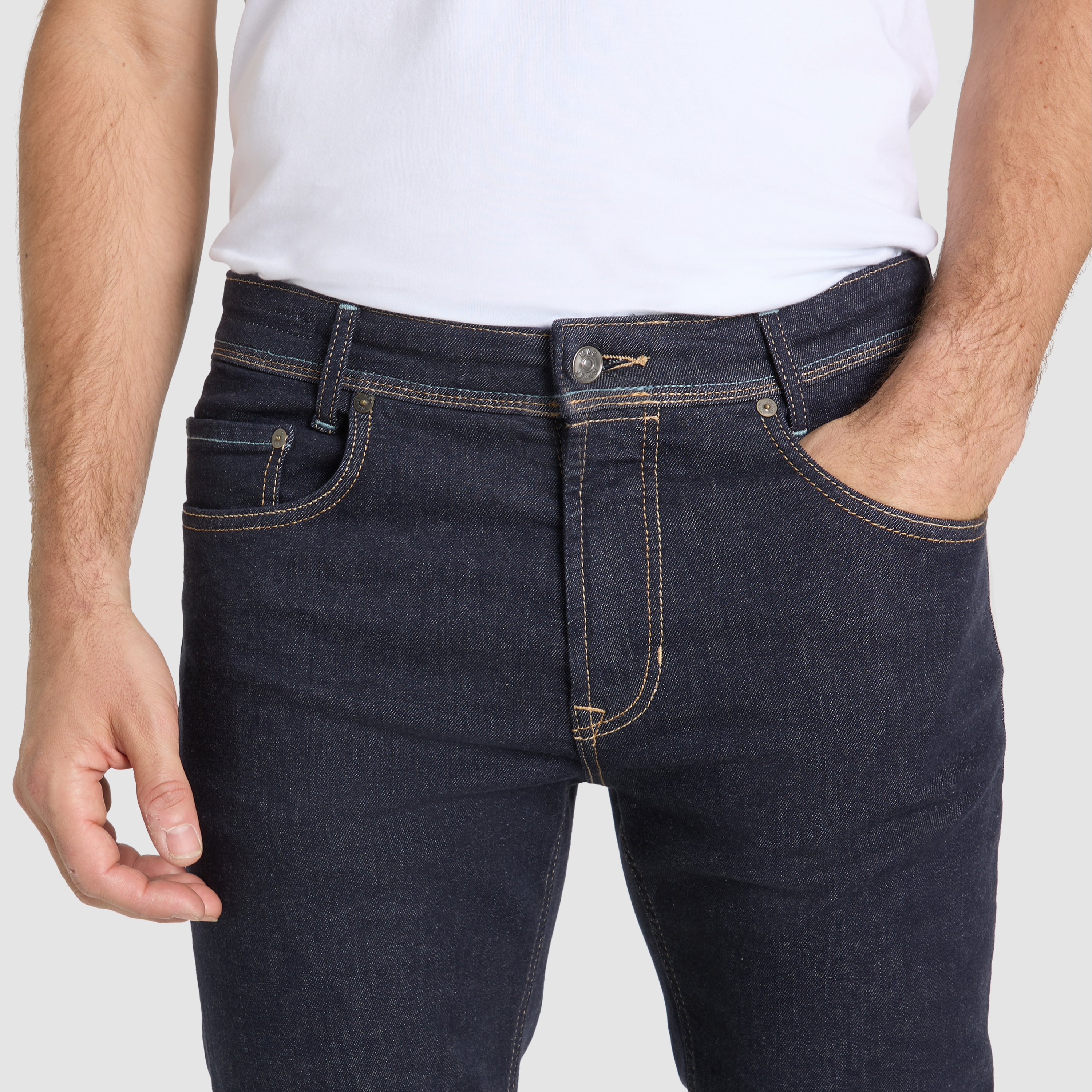 Mac Macflexx Slim Fit Driver Denim Jeans - Ever Blue