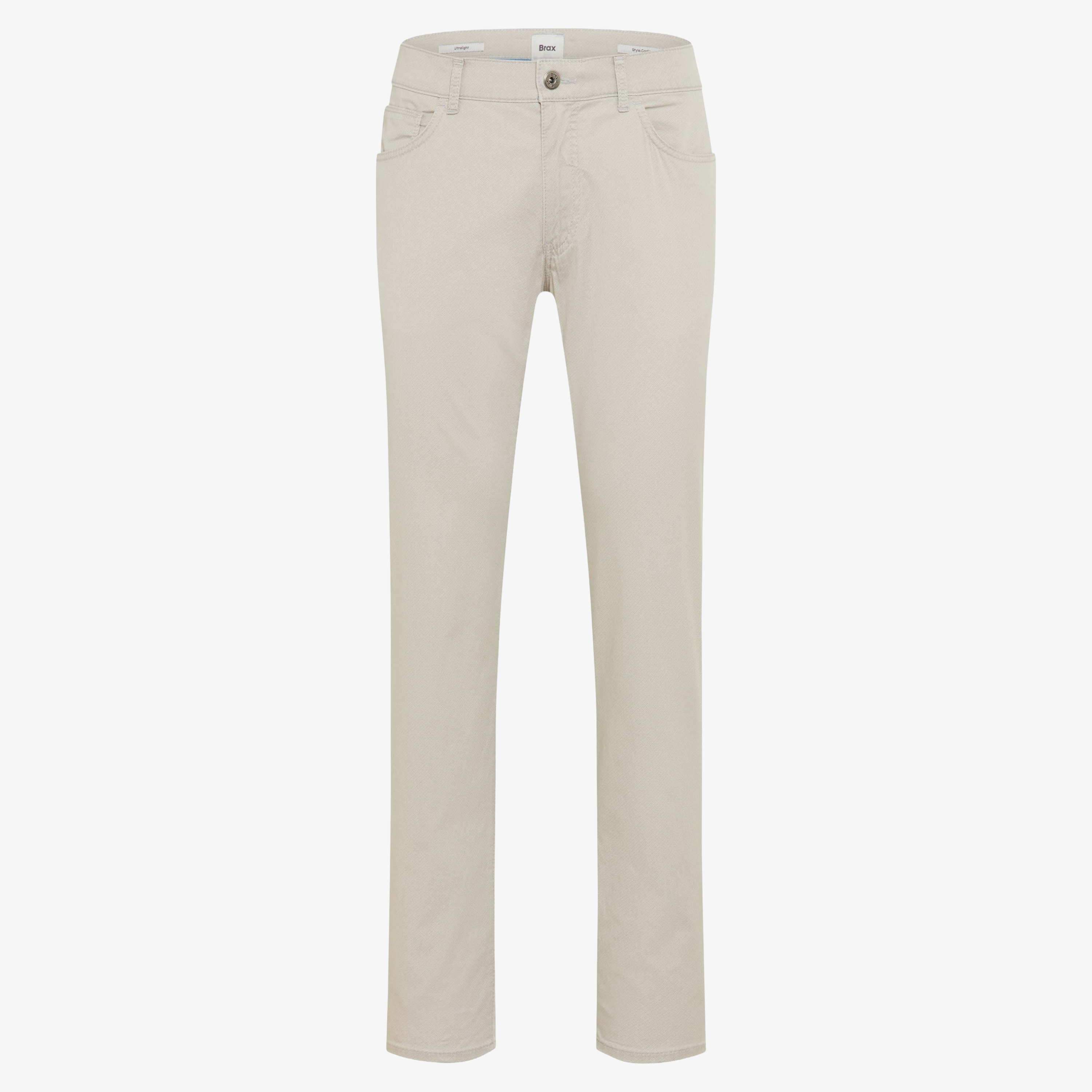 Brax Cadiz U Ultralight Straight Fit Jeans - Beige