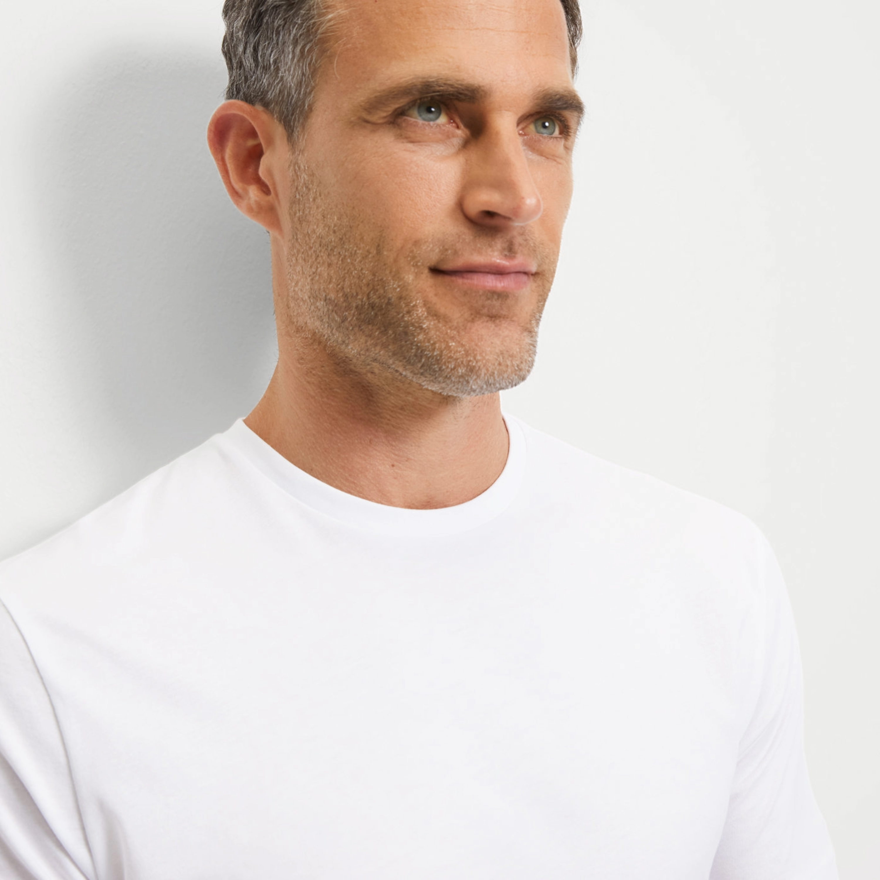 Olymp 2 Pack Round Neck Undershirt - White