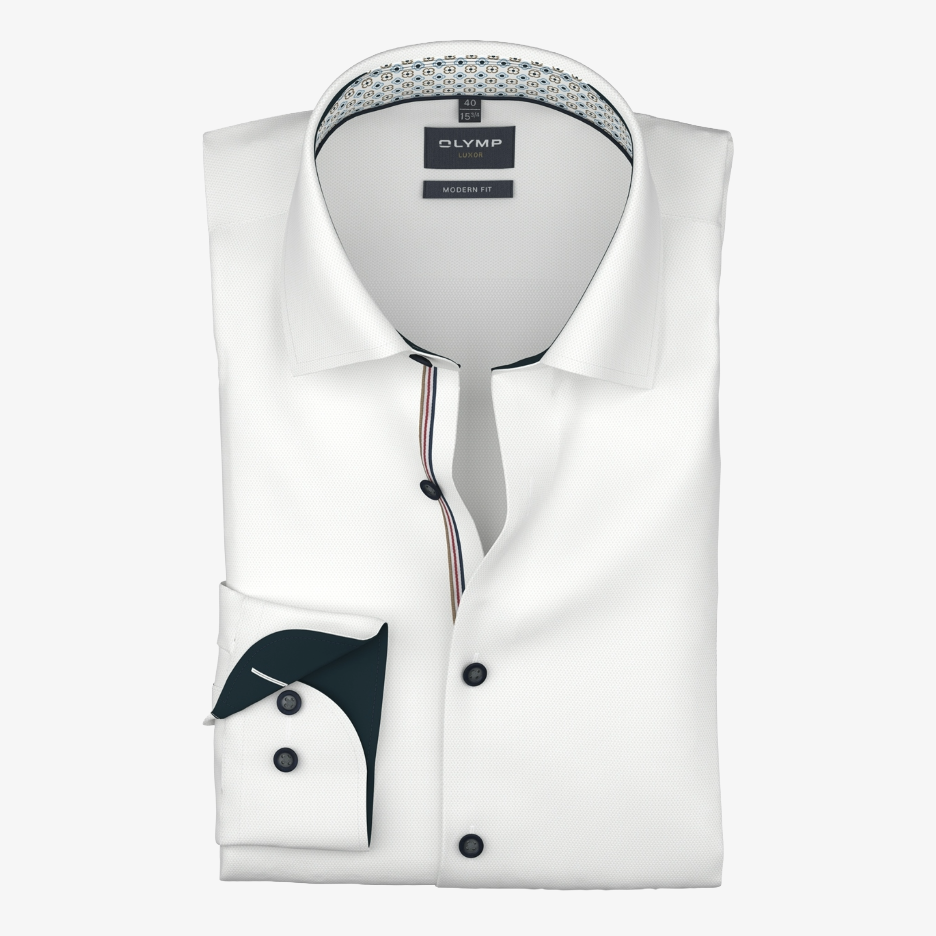 Olymp Luxor Modern Fit Shirt - White