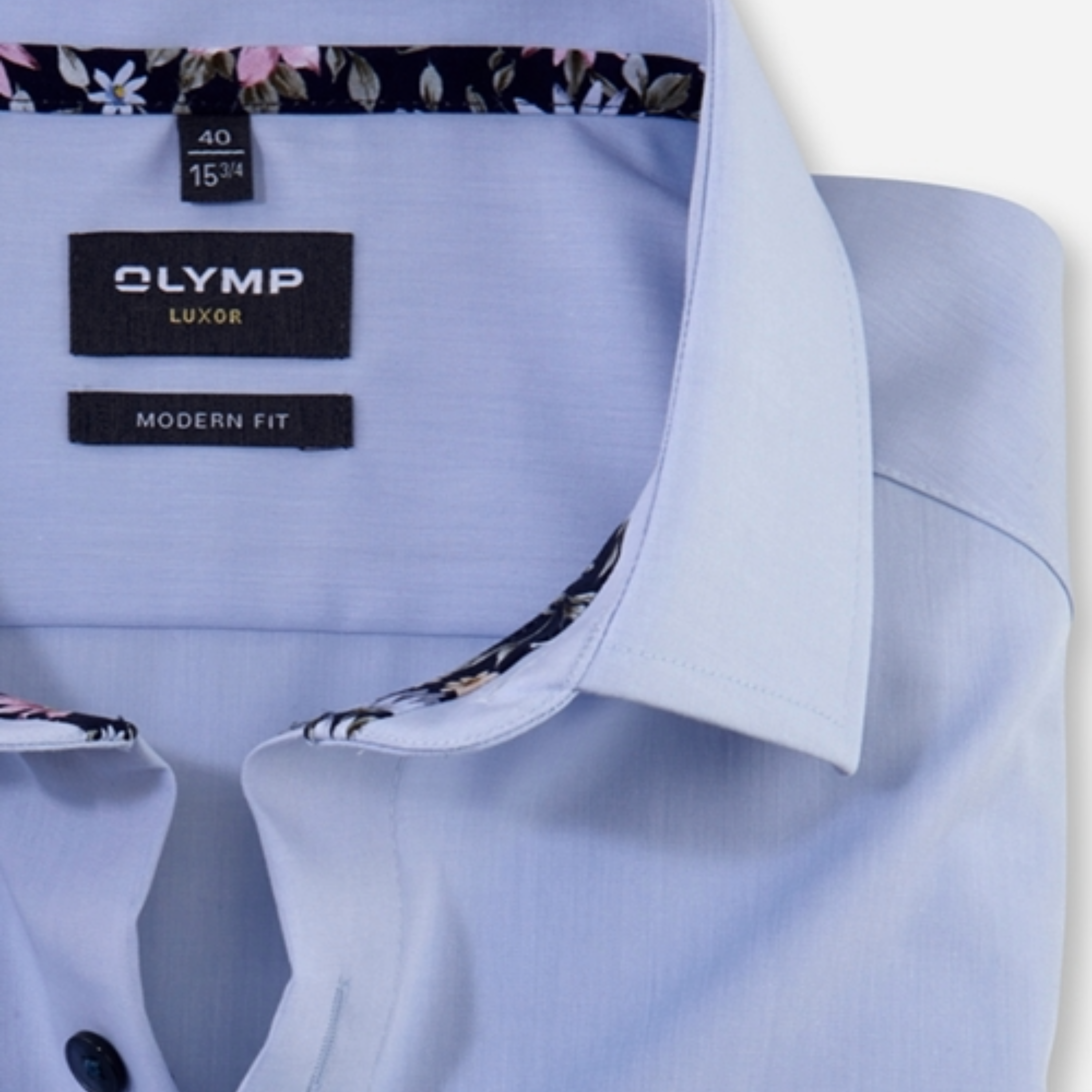 Olymp Luxor Modern Fit Shirt - Light Blue