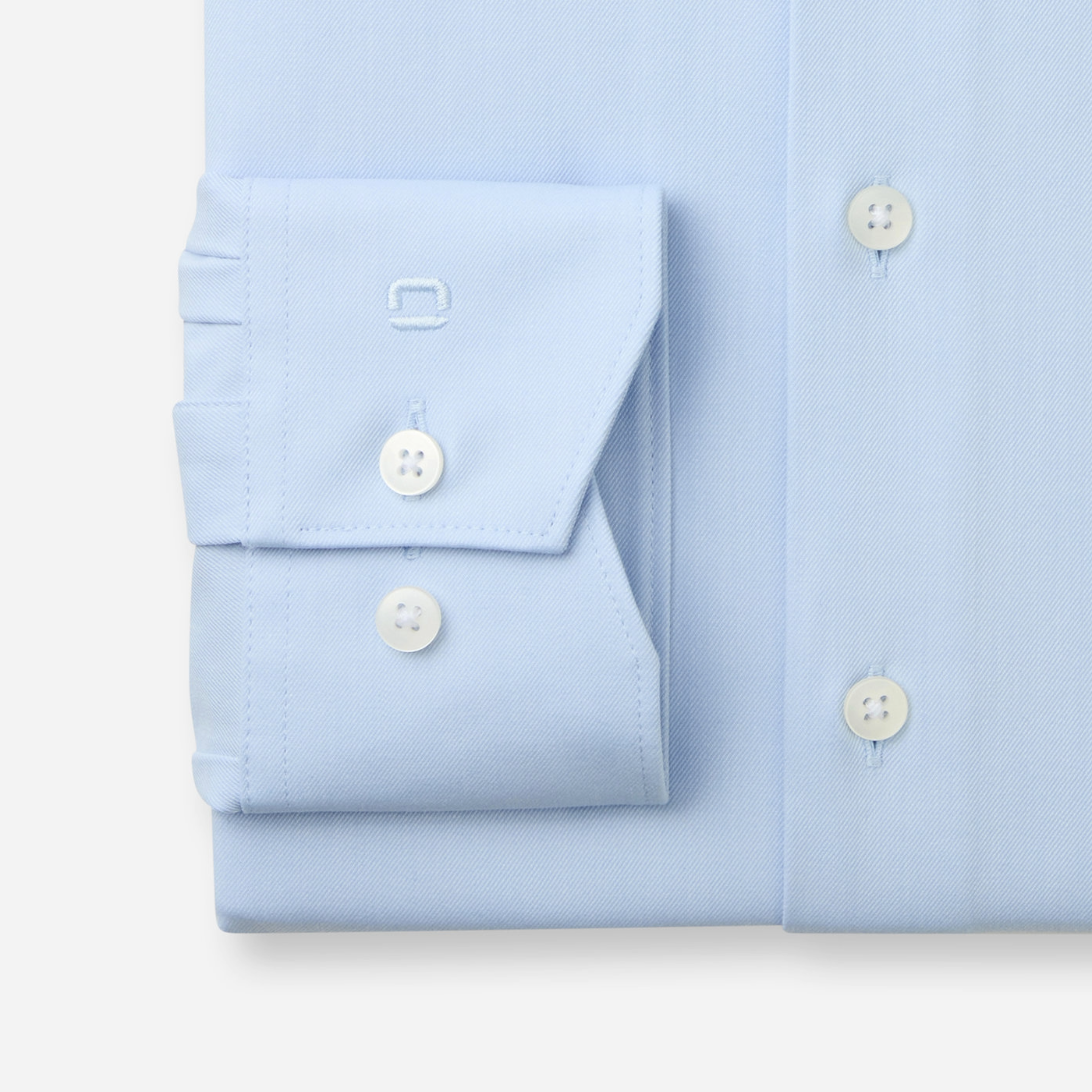 Olymp Luxor 24/7 Modern Fit Non-Iron Shirt - Sky
