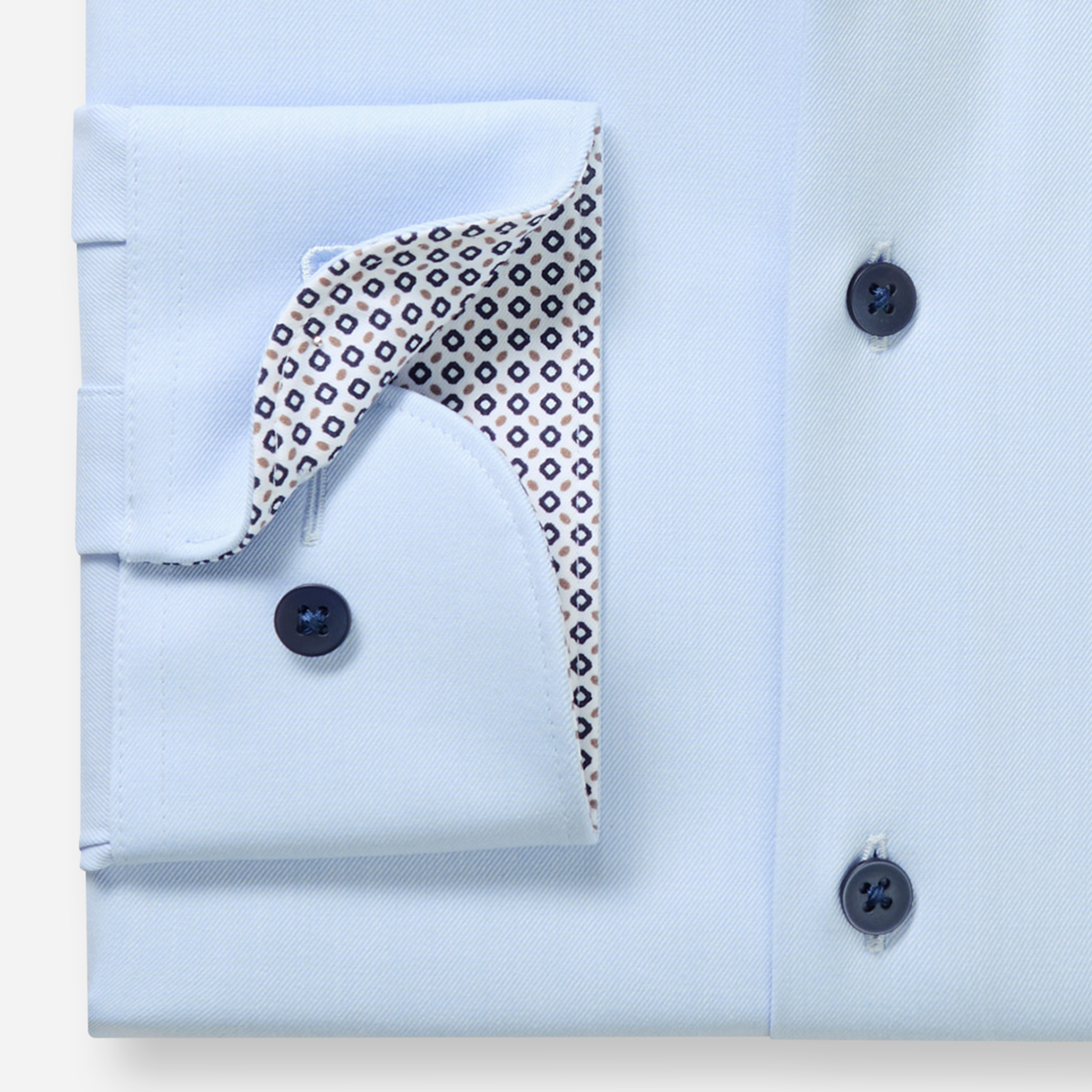 Olymp Luxor 24/Seven Modern Fit Shirt - Light Blue