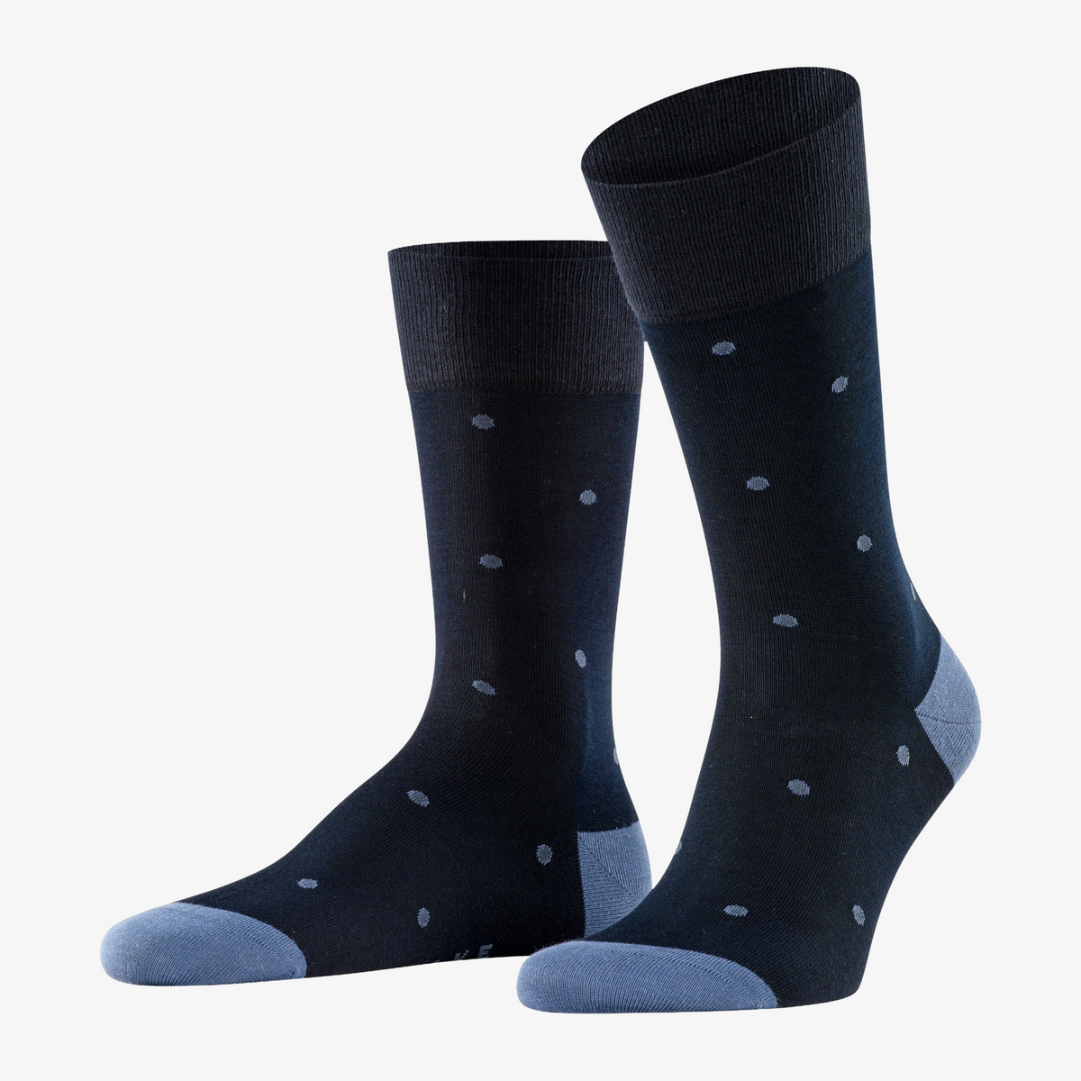 Falke Dot Socks - Dark Navy