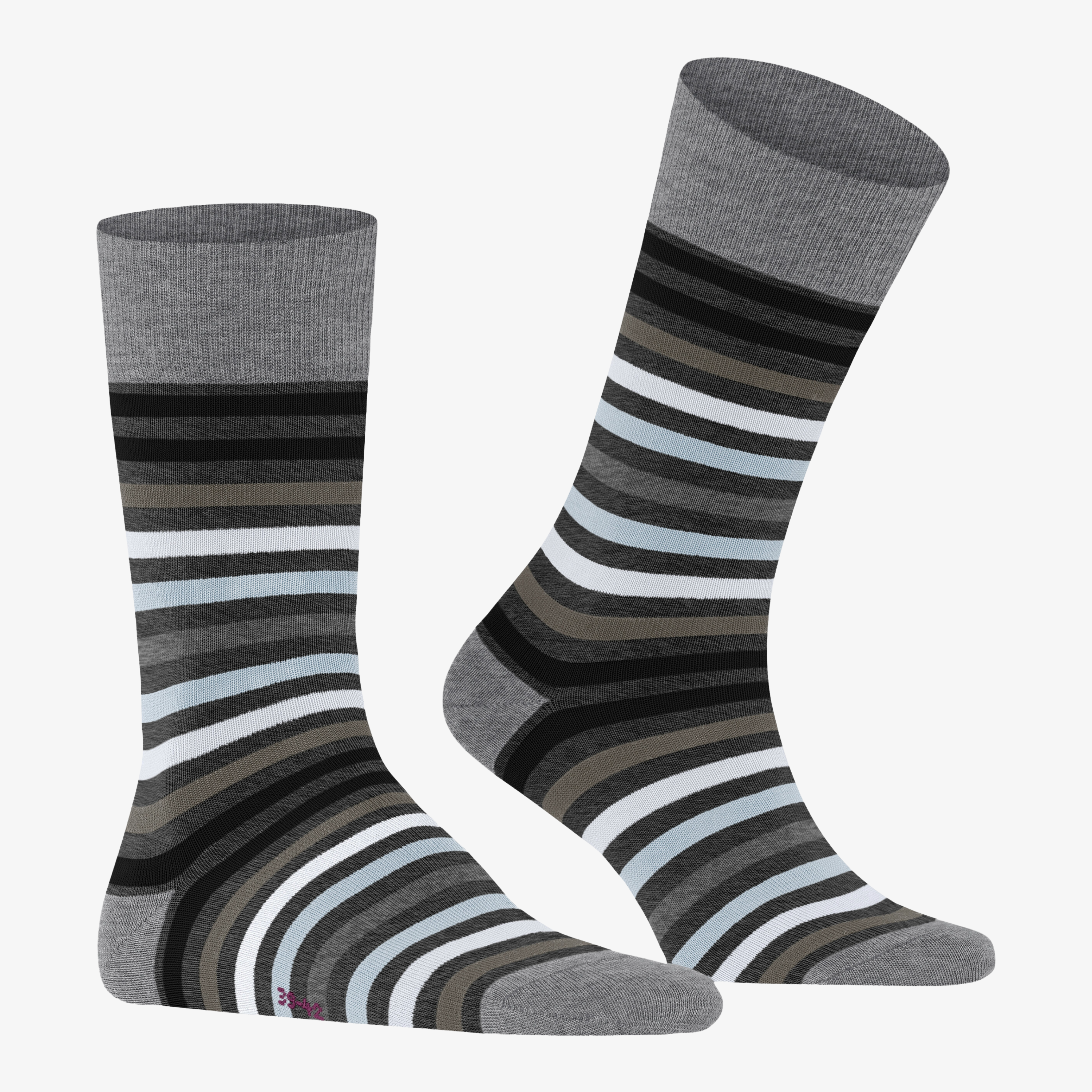 Falke Tinted Stripe Socks - Grey