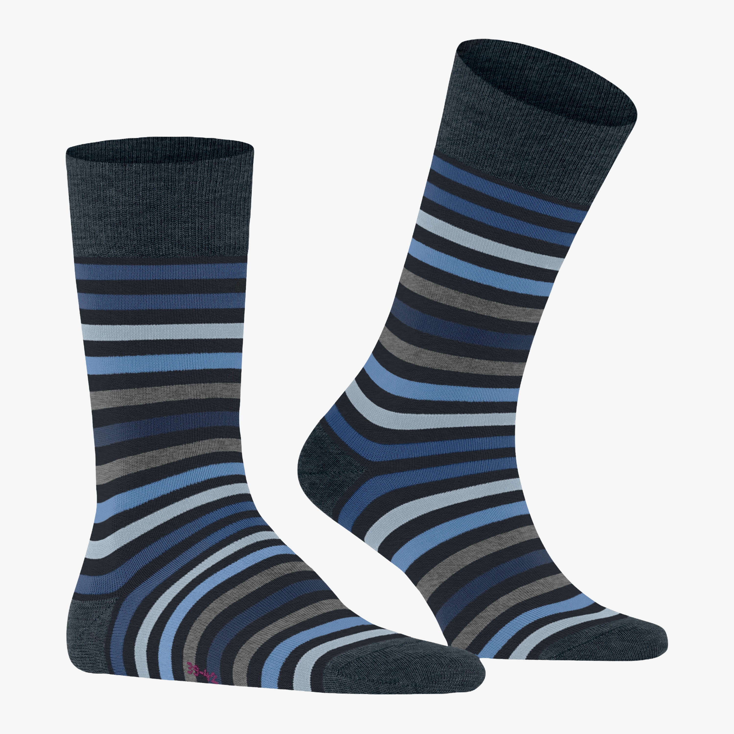 Falke Tinted Stripe Socks - Navy