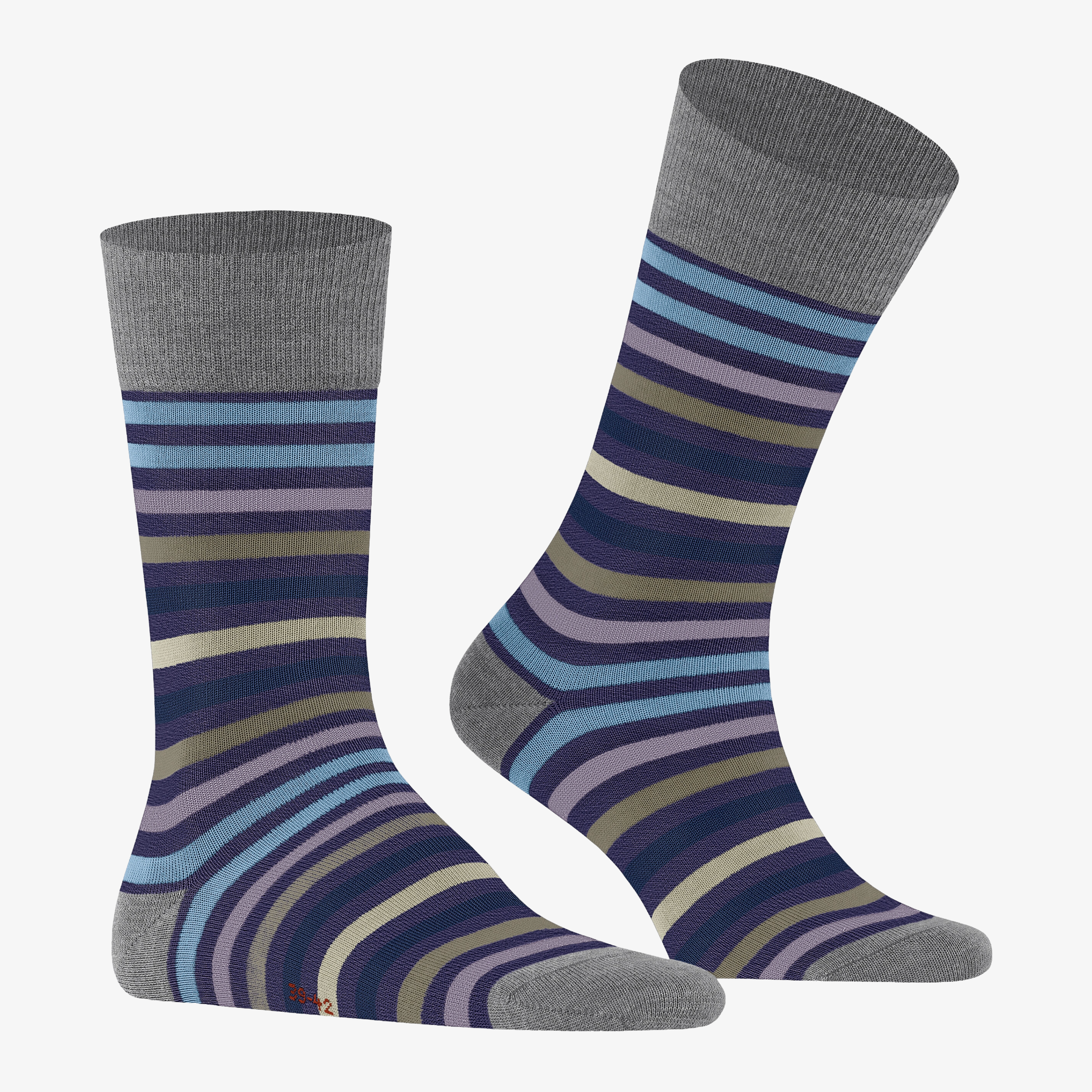 Falke Tinted Stripe Socks - Grey