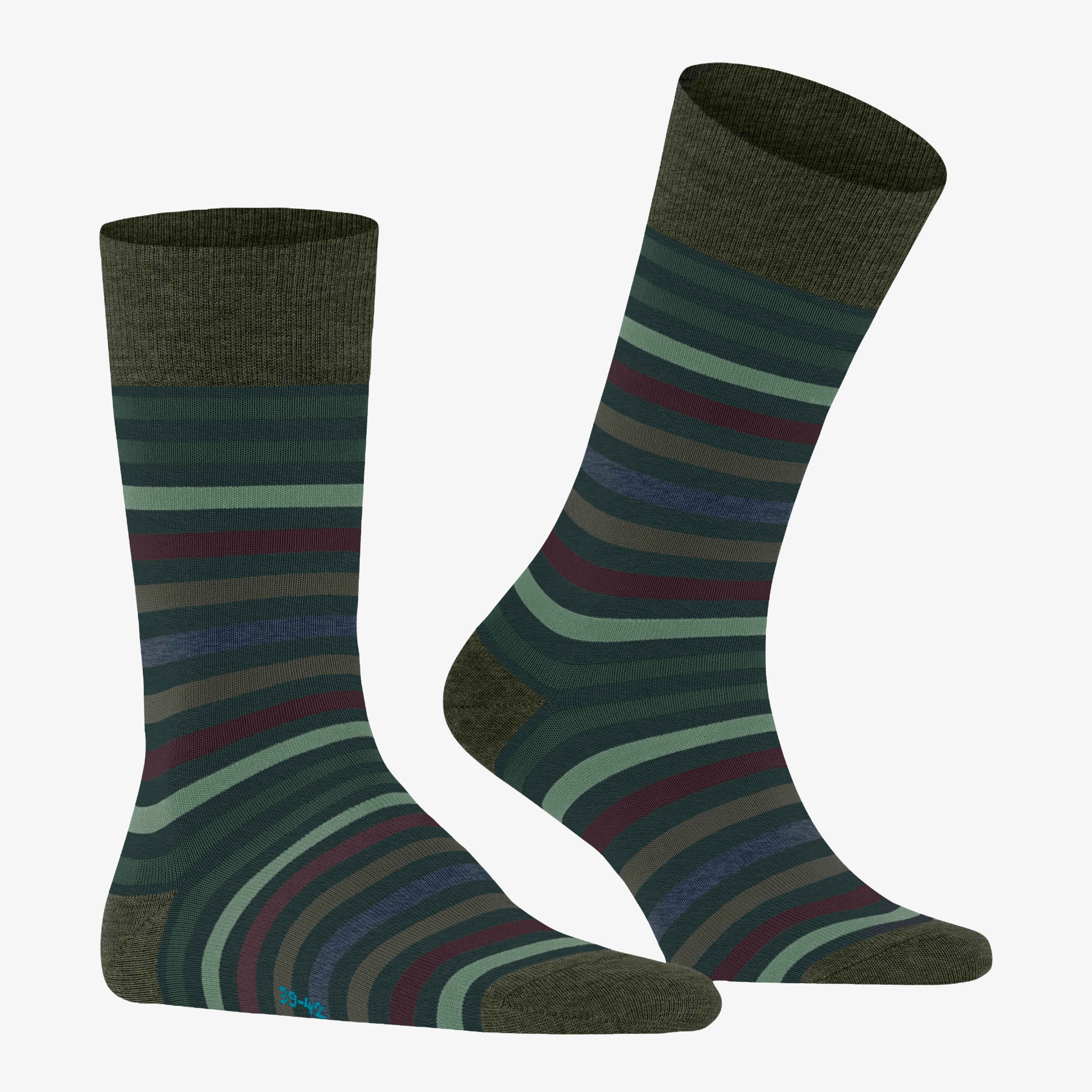 Falke Tinted Stripe Socks - Green