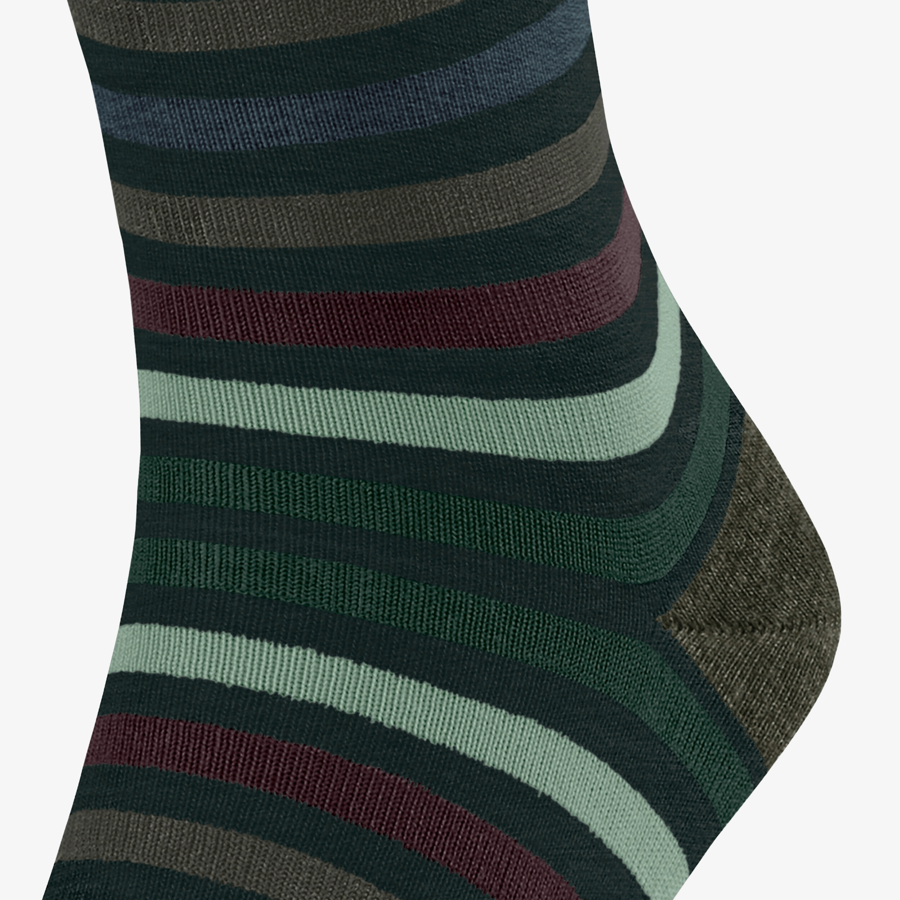 Falke Tinted Stripe Socks - Green