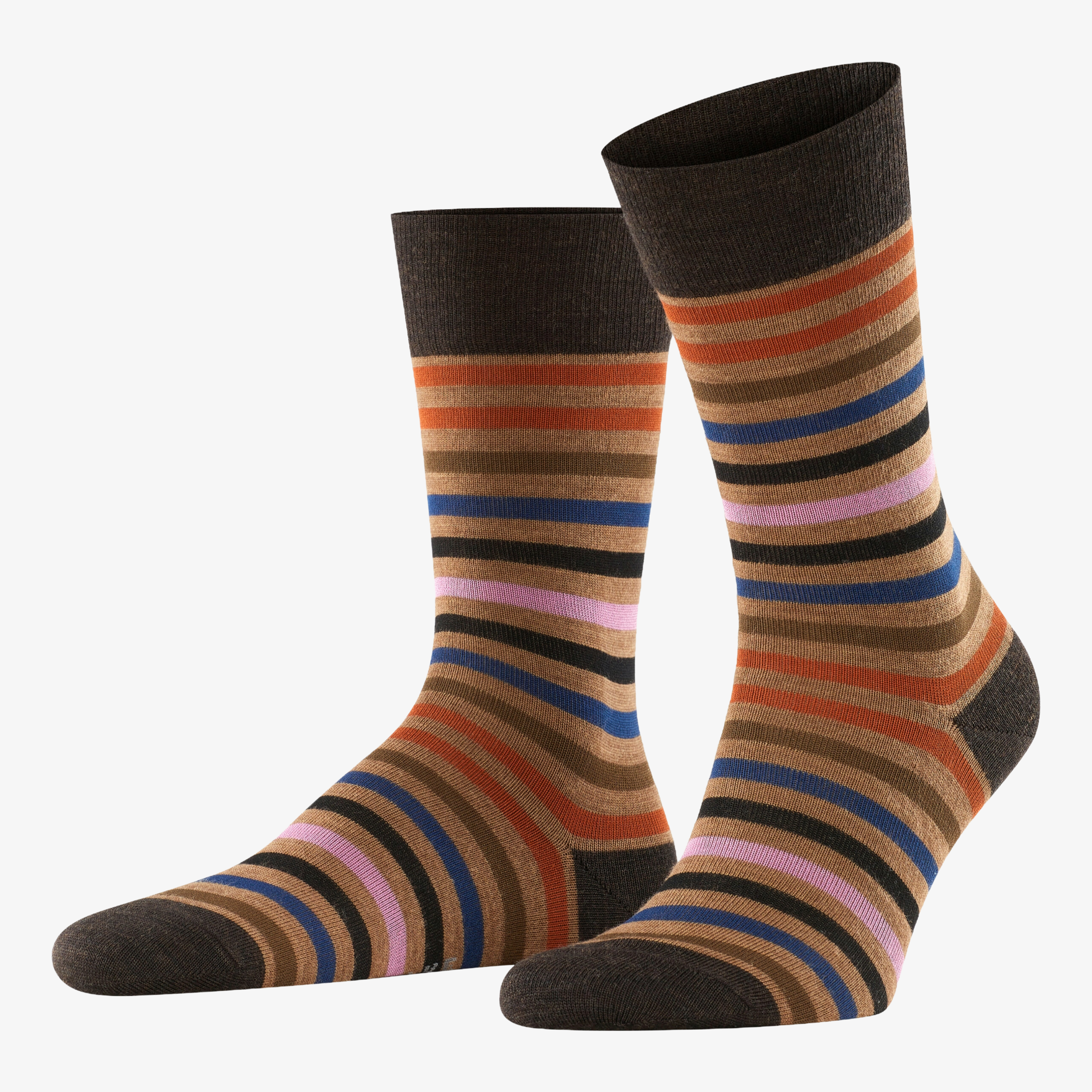Falke Tinted Stripe Socks - Canvas