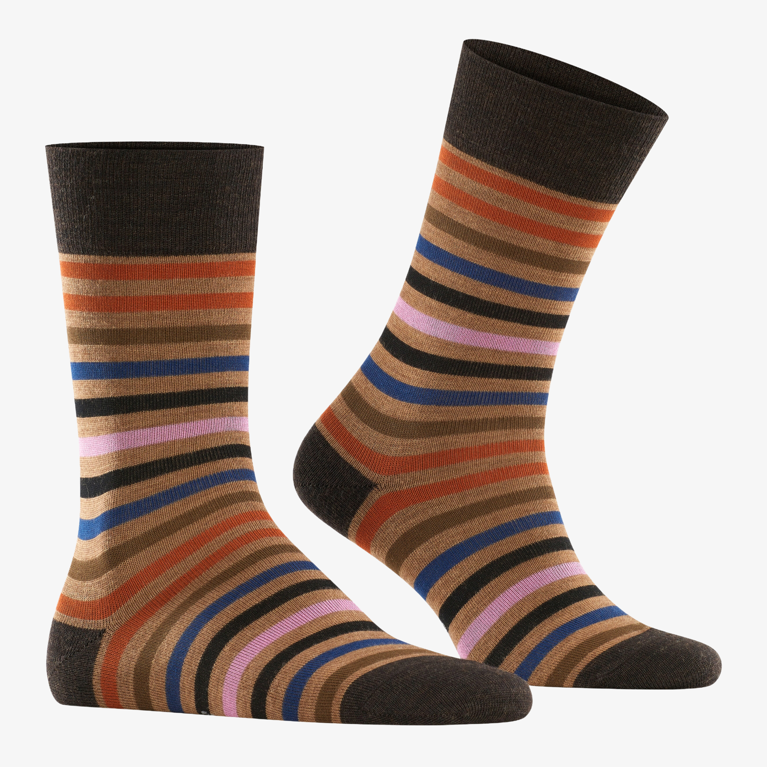 Falke Tinted Stripe Socks - Canvas