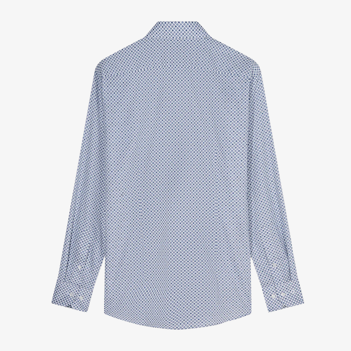 Olymp Luxor Modern Fit Printed Shirt - White