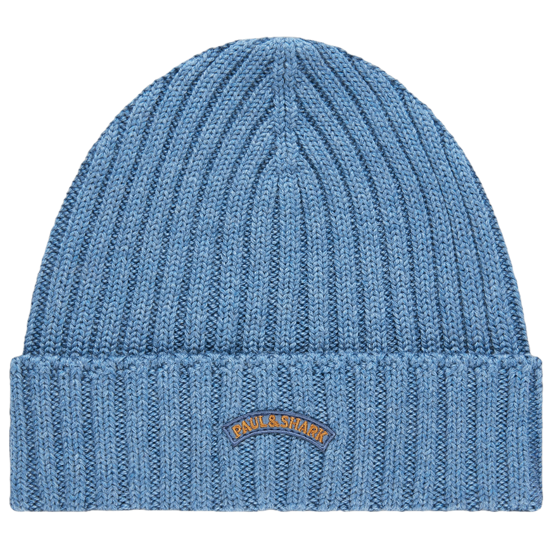 Paul & Shark Wool Beanie - Light Blue