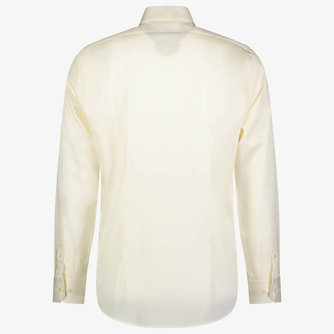 Roy Robson Slim Fit Cotton Shirt - Cream