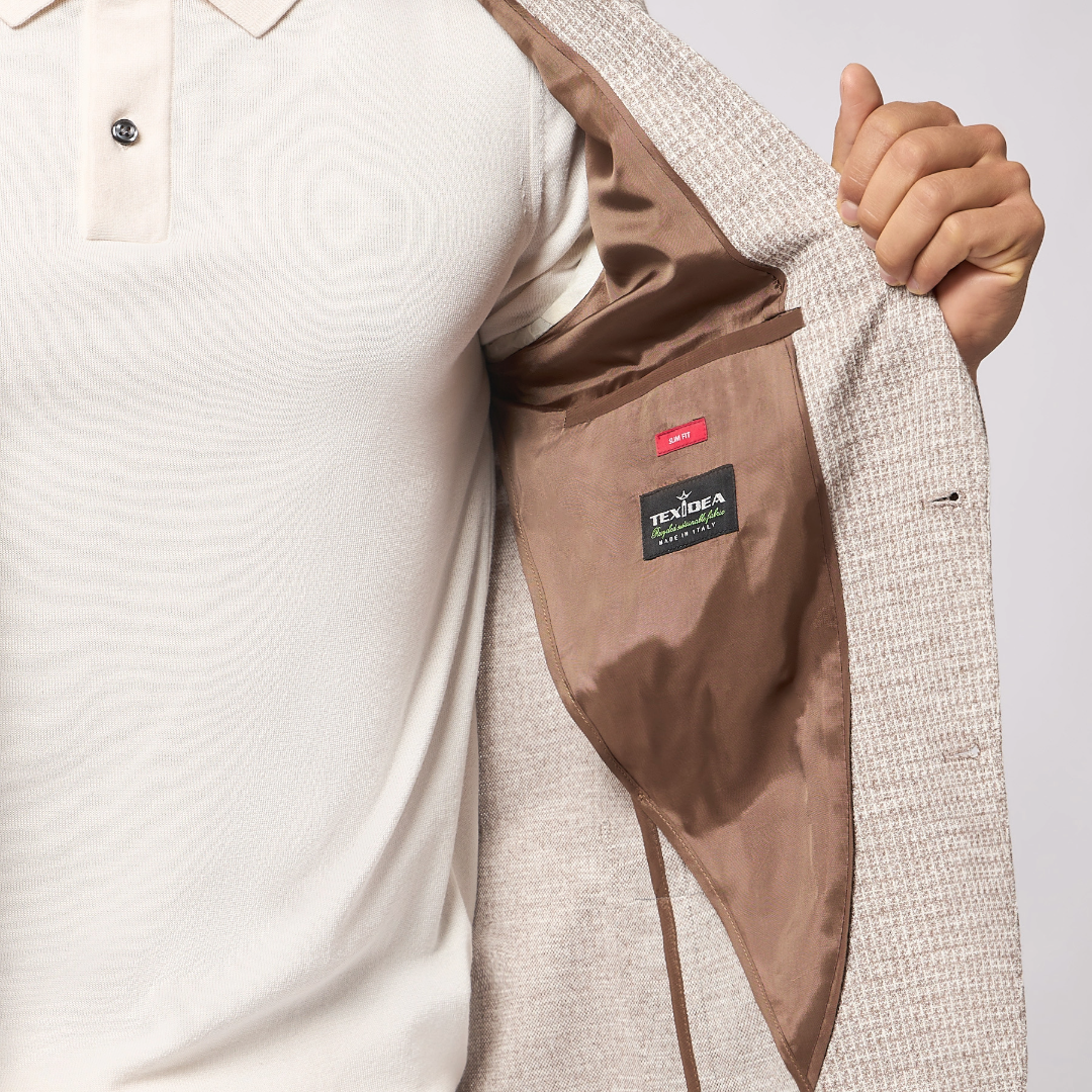 Roy Robson Slim Fit Jacket - Beige