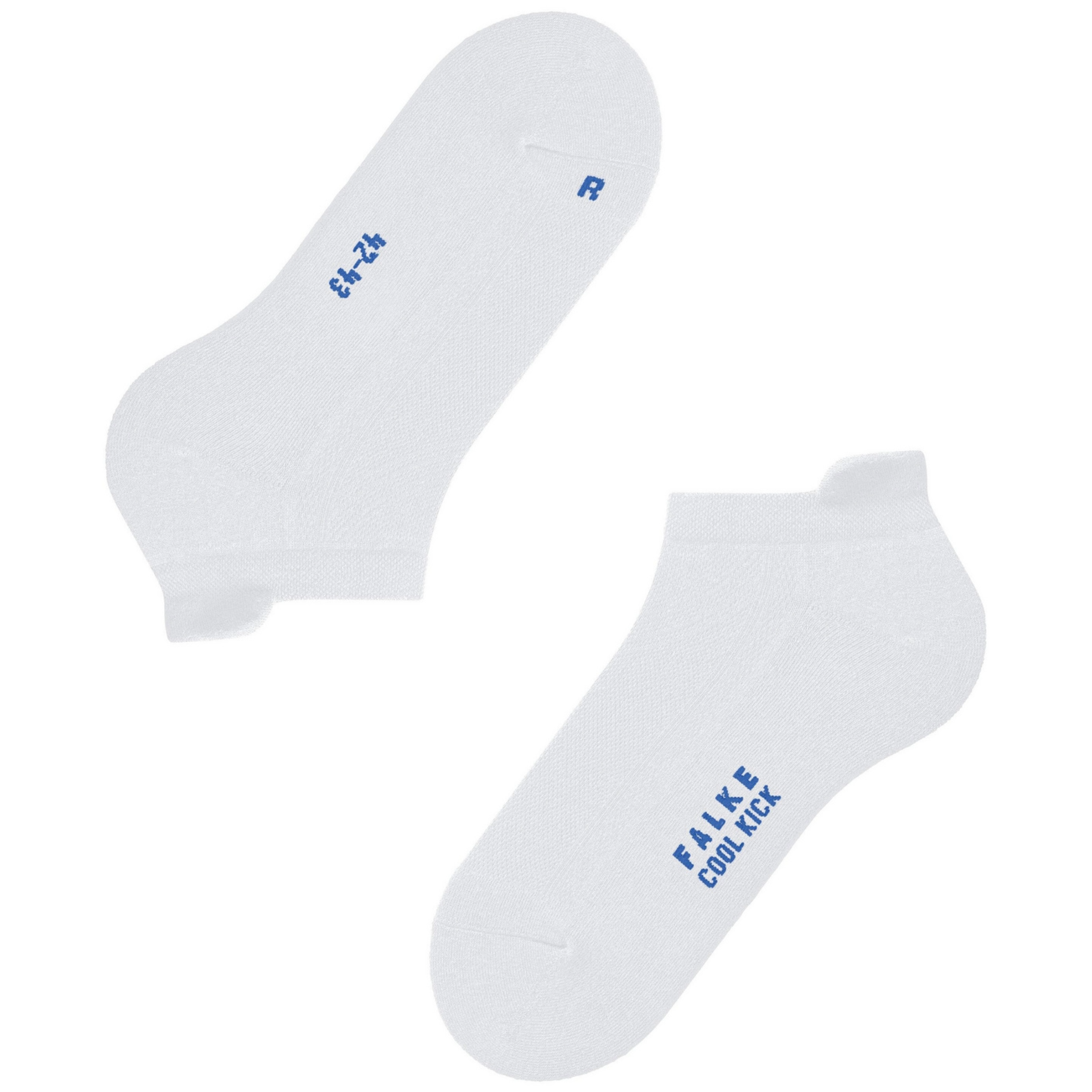 Falke Cool Kick Unisex Invisible Socks - White