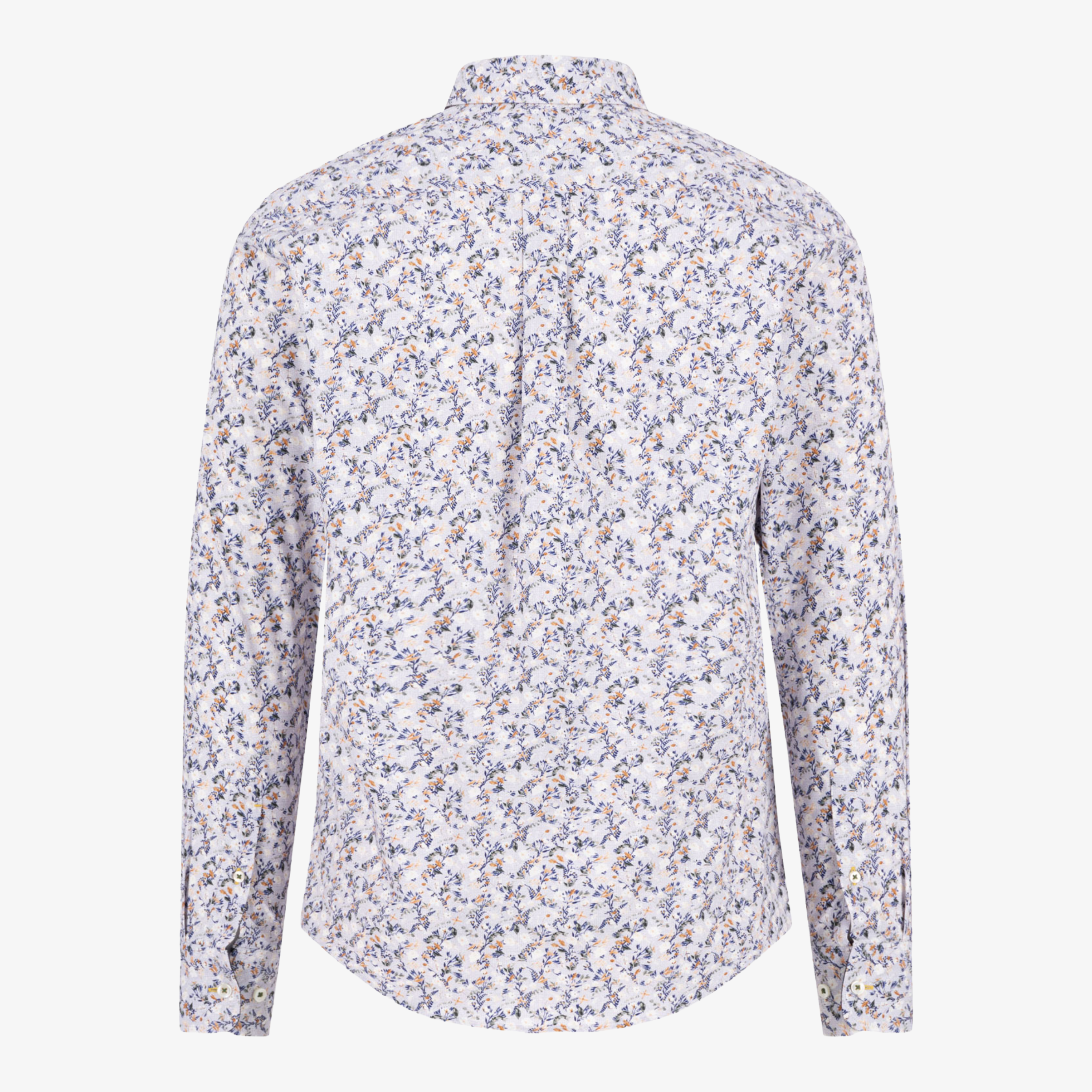 Fynch-Hatton Premium Print Shirt - Winter White