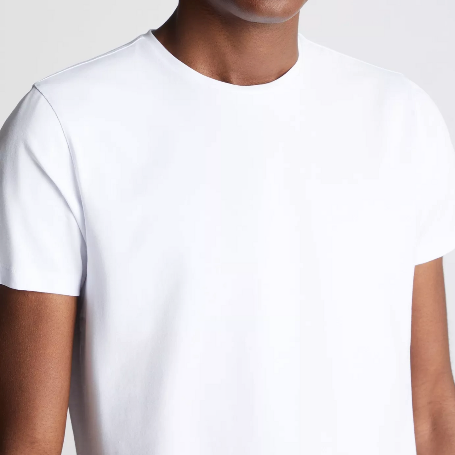 Remus Tapered Fit Cotton-Stretch T-Shirt - White