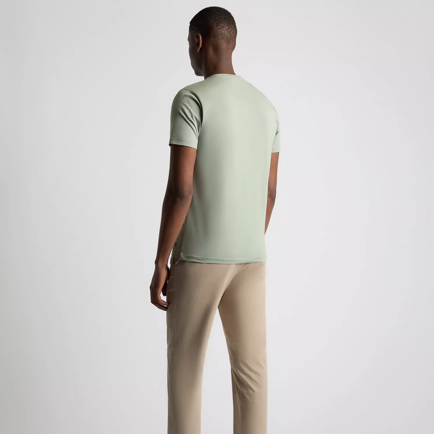 Remus Tapered Fit Cotton-Stretch T-Shirt - Green