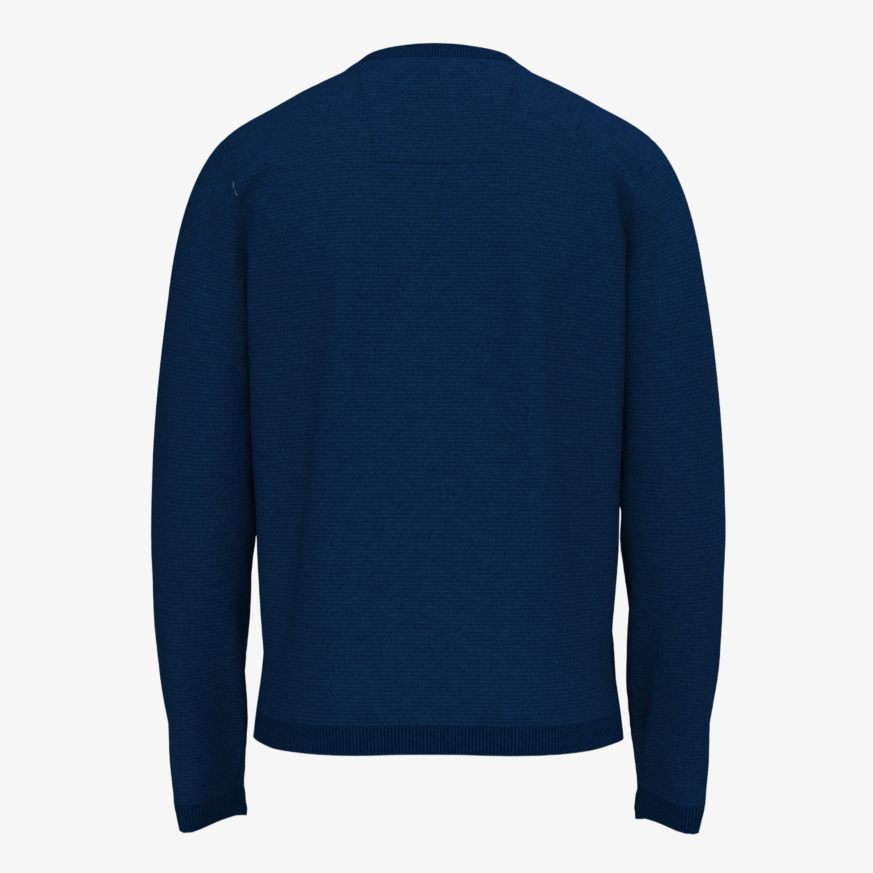 Fynch-Hatton Air Cotton Crew Neck Knitted Jumper - Midnight