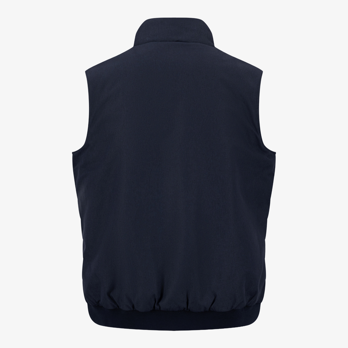Fynch-Hatton Melange Quilted Gilet - Dark Navy