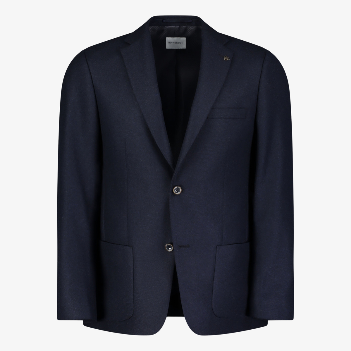 Roy Robson Wool Blend Jacket - Dark Blue