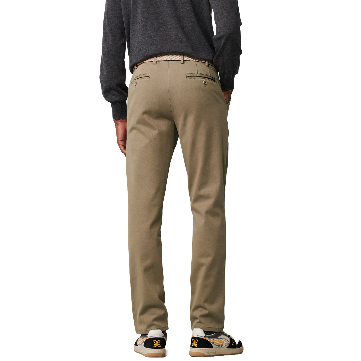 Meyer Bonn Modern Fit Chinos - Beige