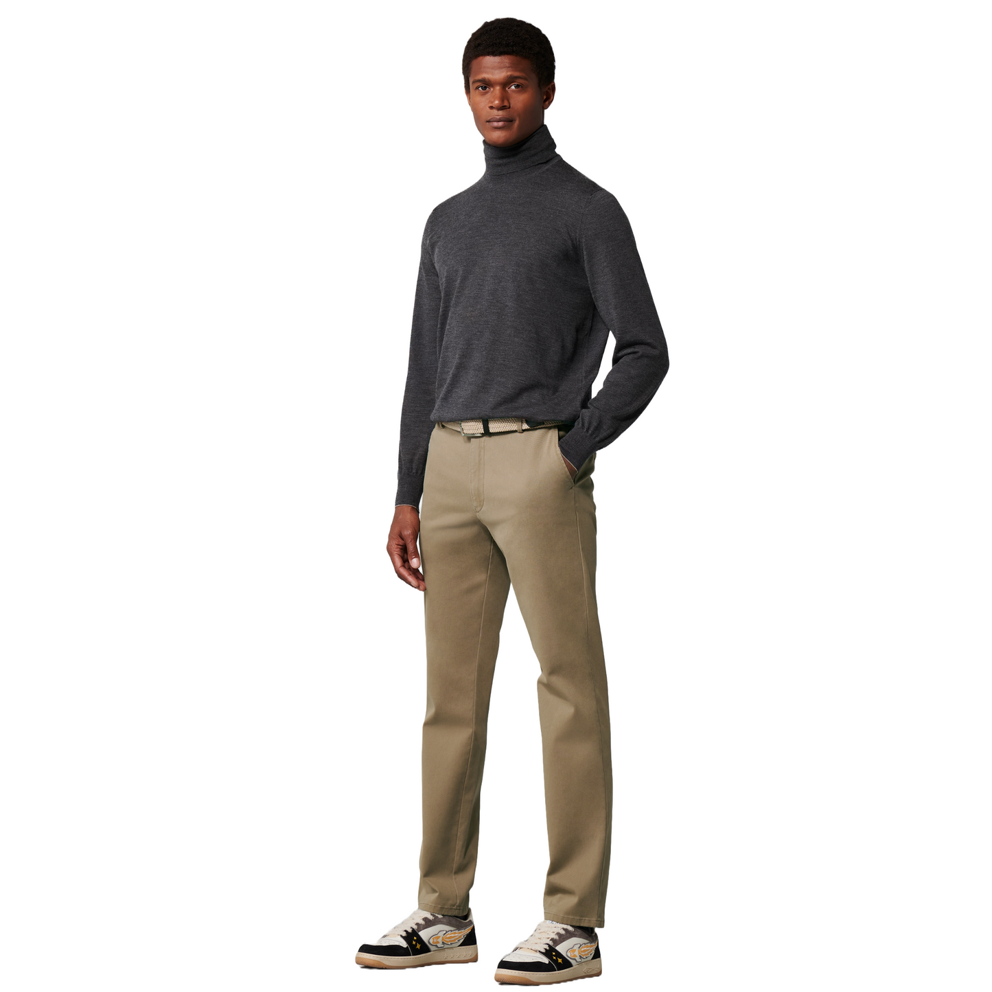 Meyer Bonn Modern Fit Chinos - Beige