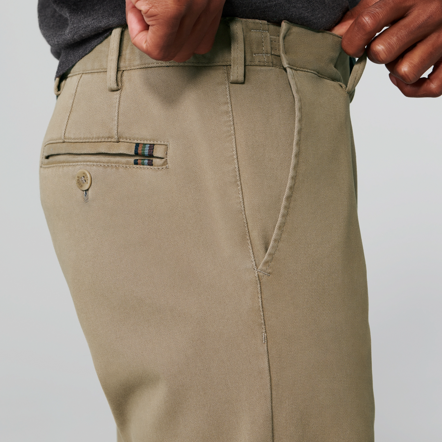 Meyer Bonn Modern Fit Chinos - Beige