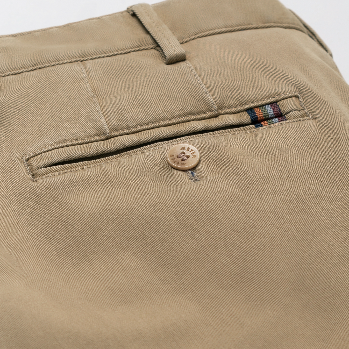 Meyer Bonn Modern Fit Chinos - Beige