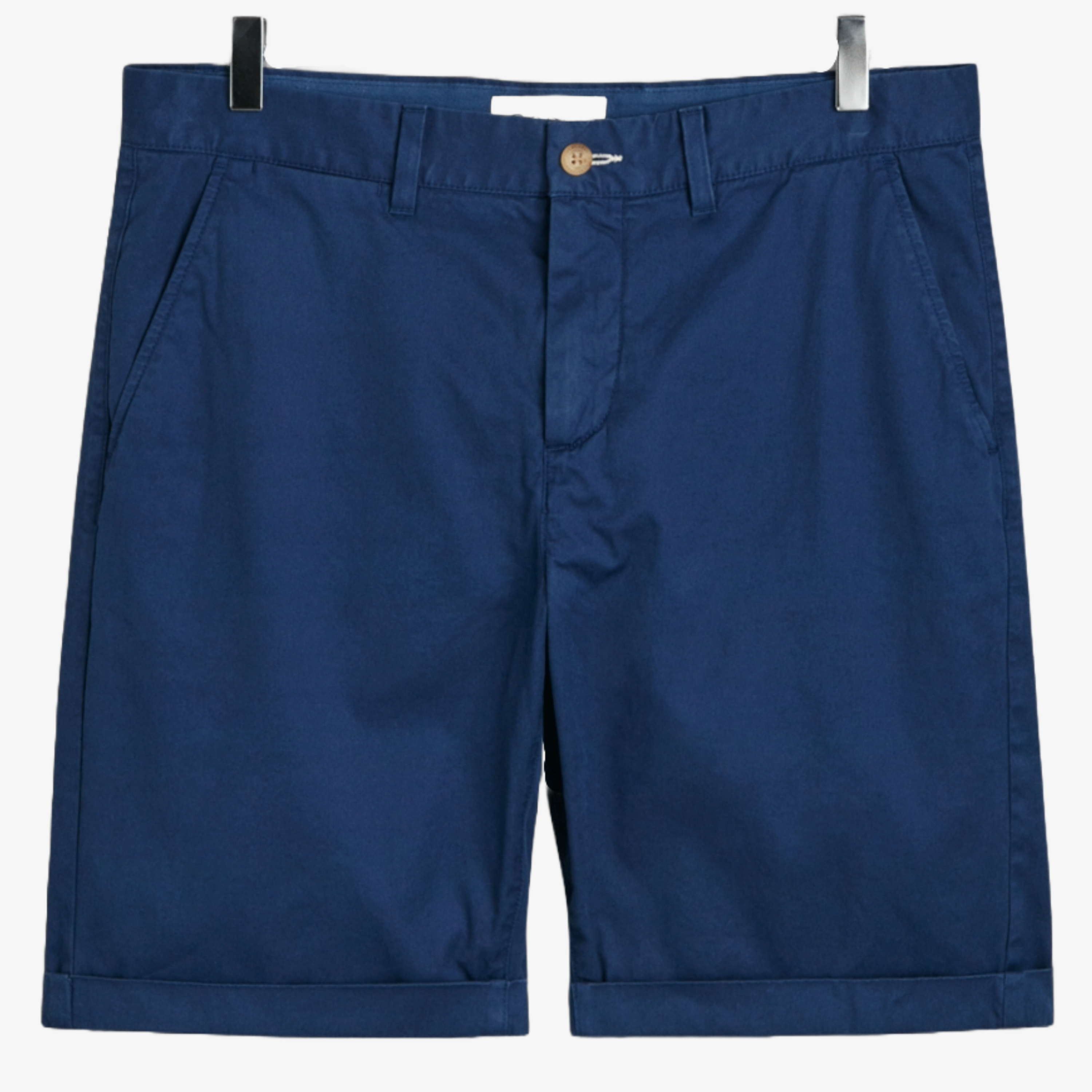 Gant Regular Fit Sunfaded Chino Shorts - Persian Blue