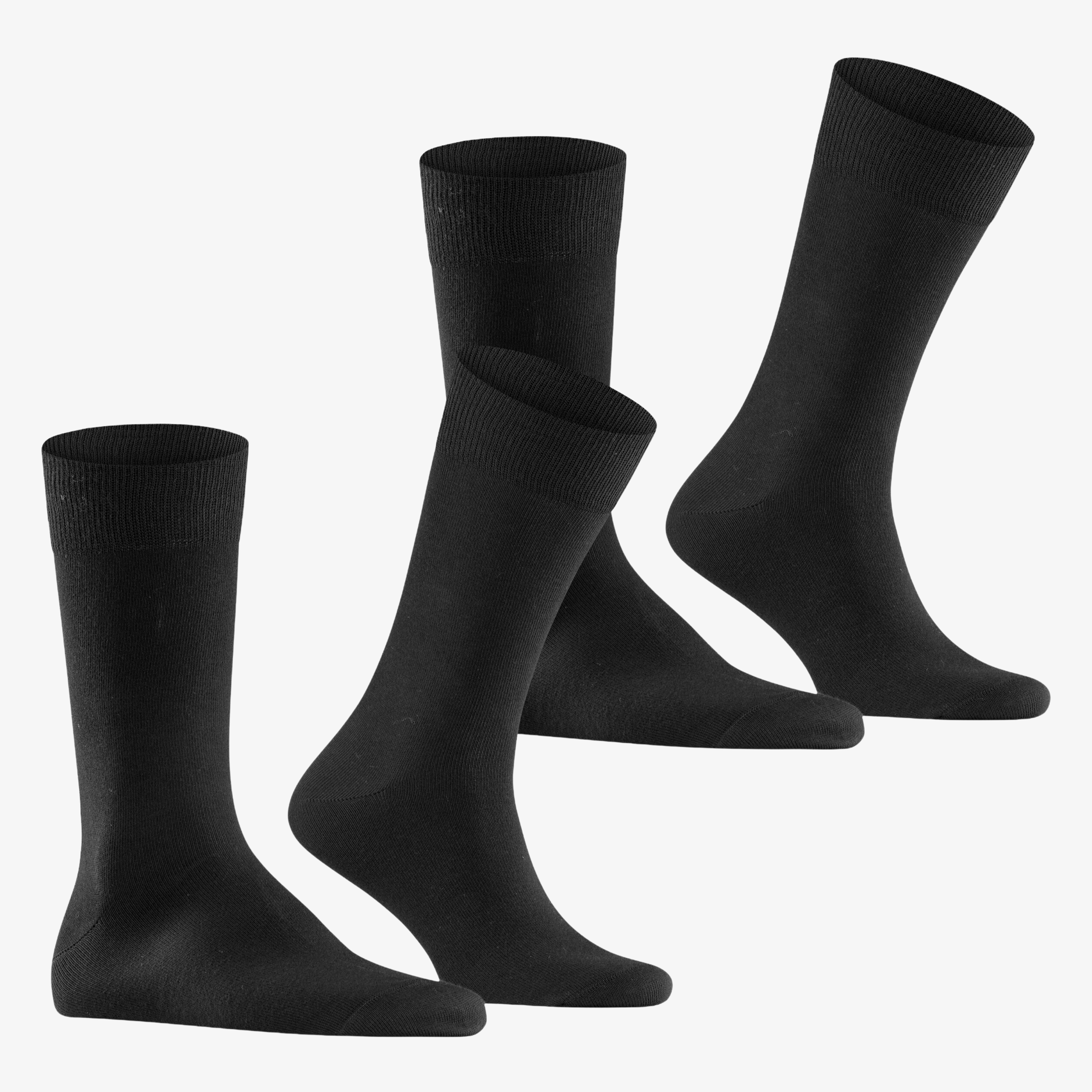 Burlington Everyday 2 Pack Socks - Black