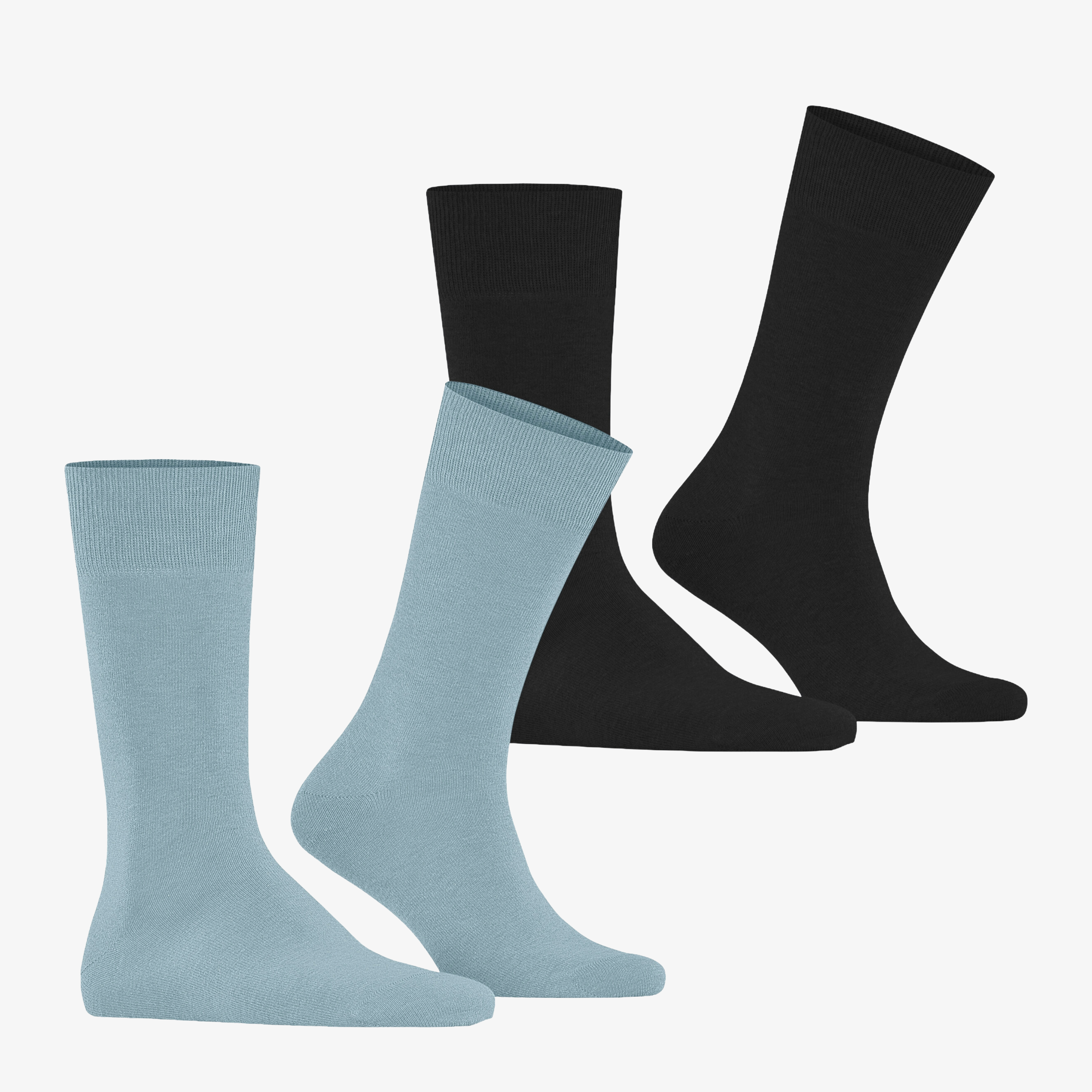 Burlington Everyday 2 Pack Socks - Light Blue