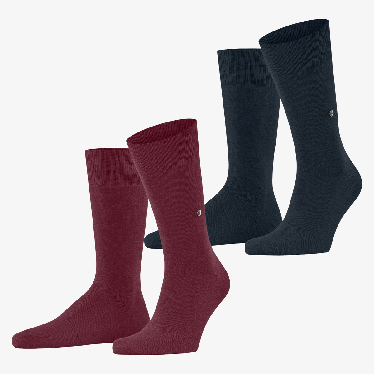 Burlington Everyday 2 Pack Socks - Wine