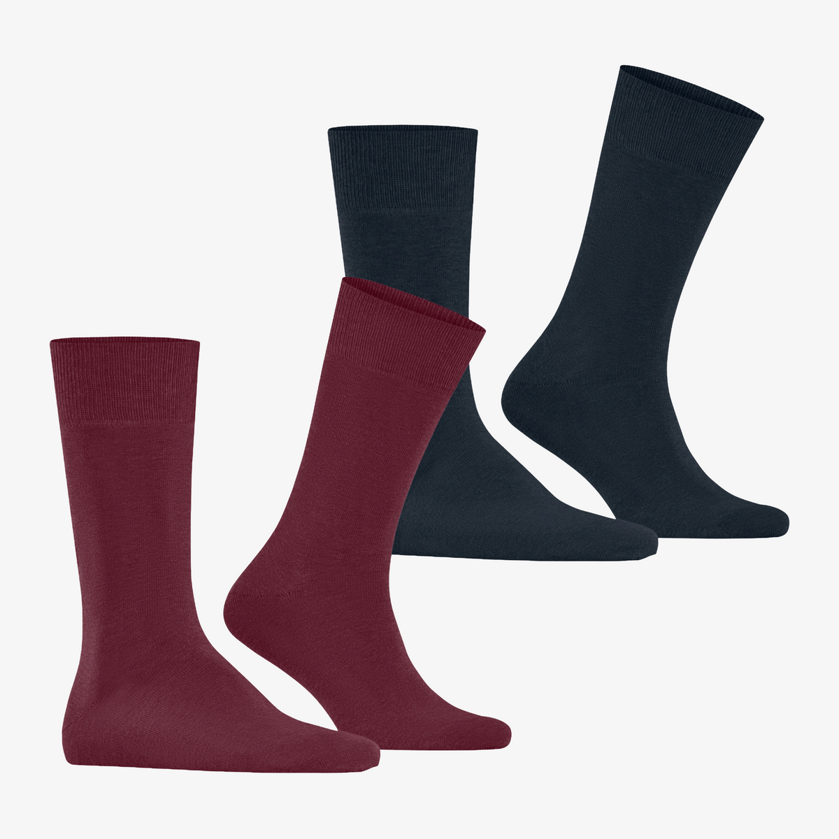 Burlington Everyday 2 Pack Socks - Wine