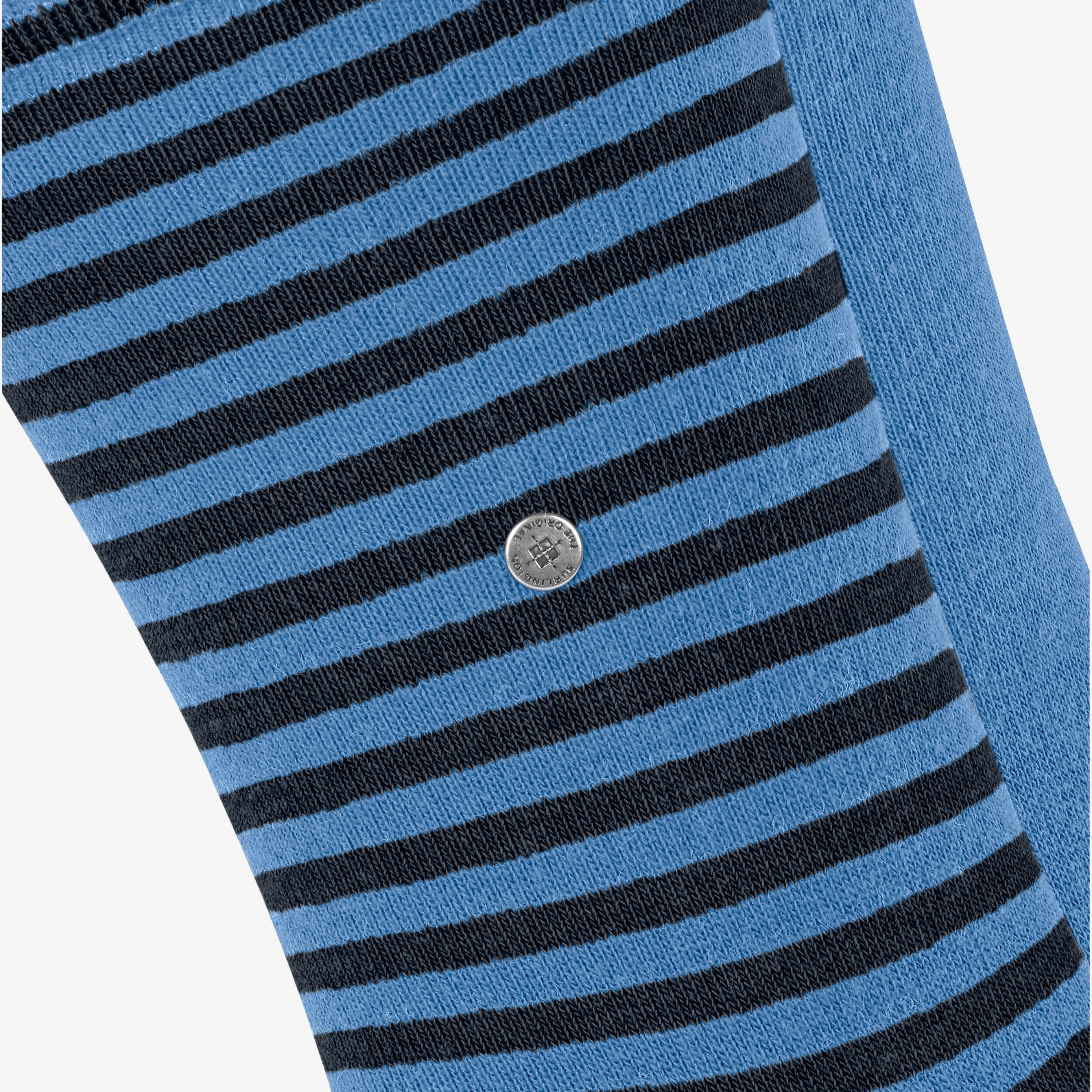 Burlington Everyday Stripe 2 Pack Socks - Blue