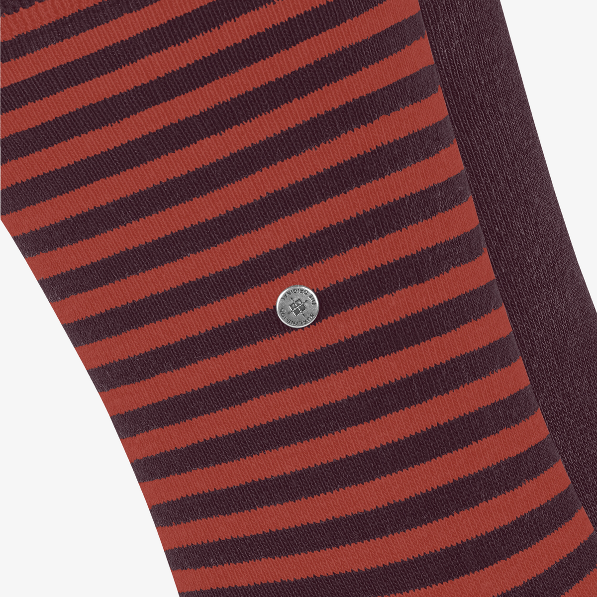 Burlington Everyday Stripe 2 Pack Socks - Chianti