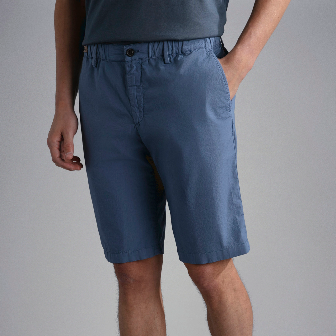 Paul & Shark Ultra Light Cotton Shorts - Blue