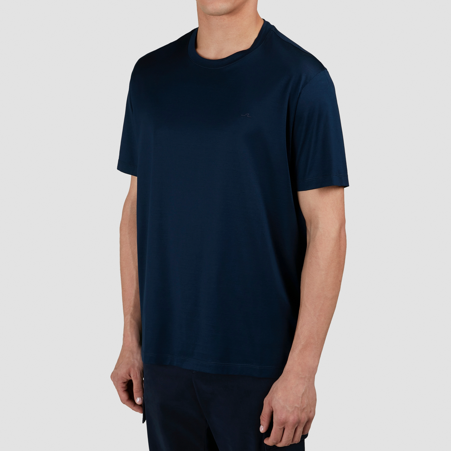 Paul & Shark Silver Collection Perlé Cotton T Shirt - Blue