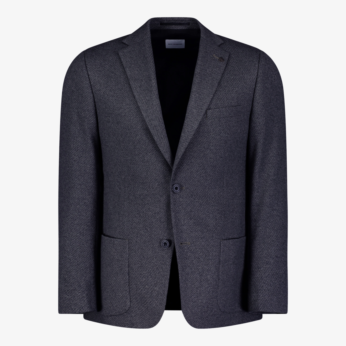 Roy Robson Jersey Jacket - Dark Blue