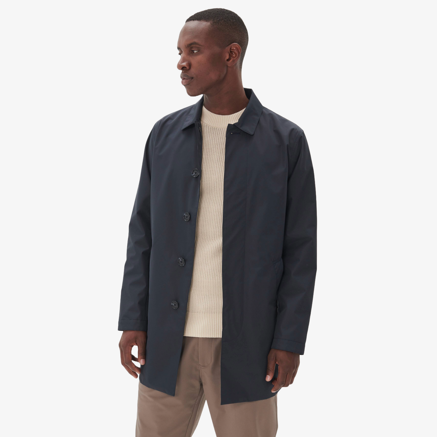 Matinique Mamiles Mac Raincoat - Dark Navy