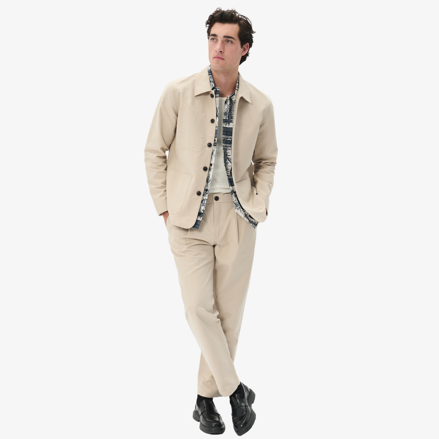 Matinique MAshay Heritage Overshirt - Plaza Taupe