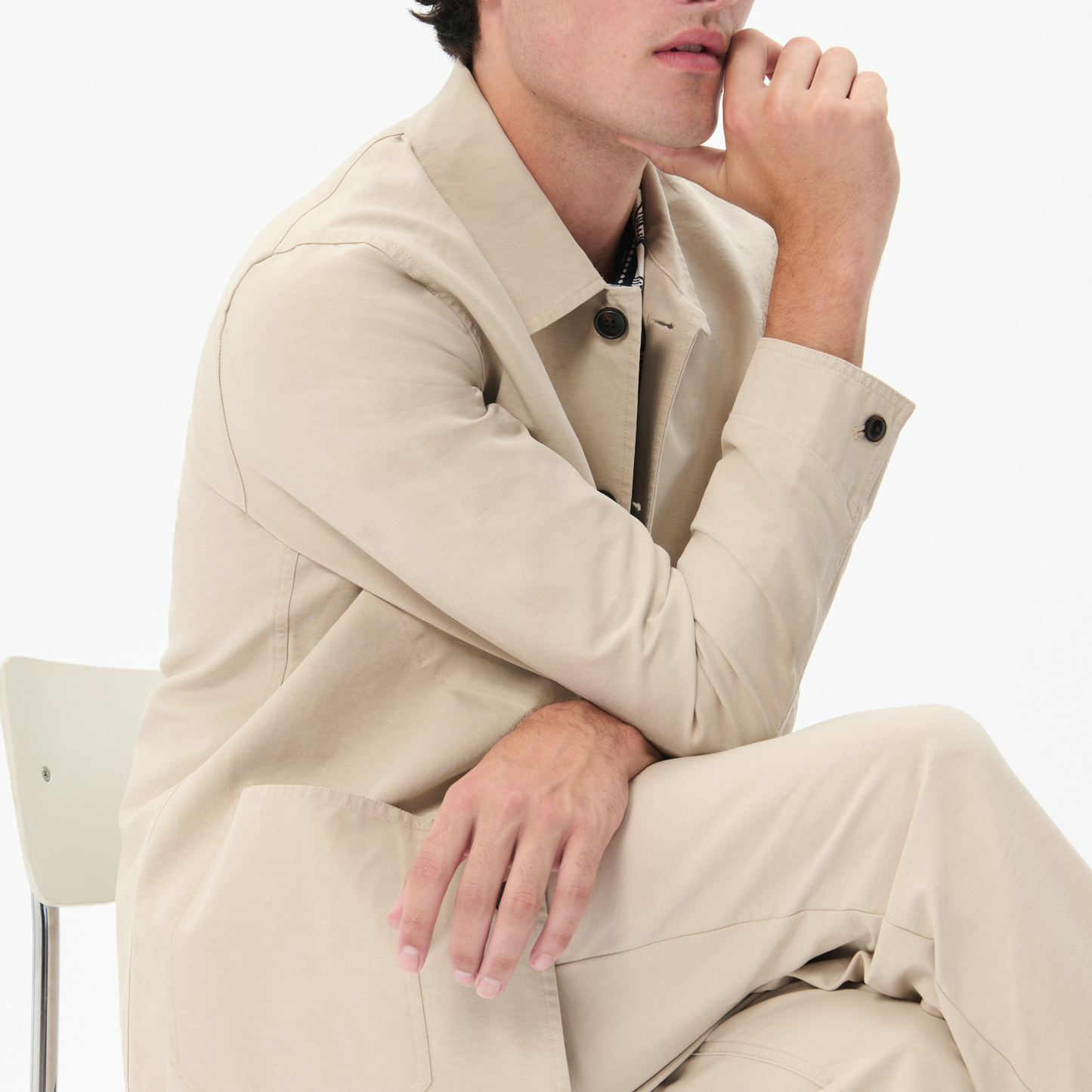 Matinique MAshay Heritage Overshirt - Plaza Taupe