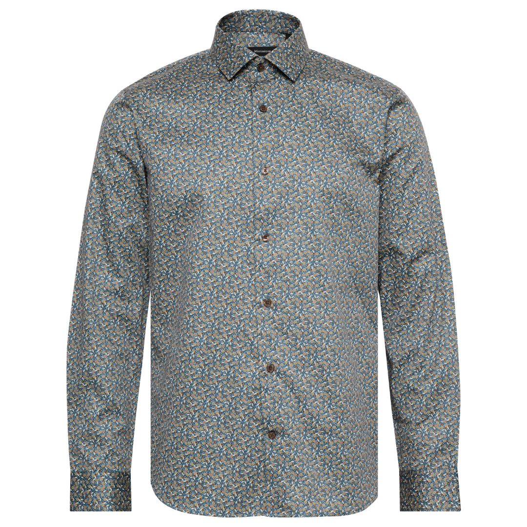 Matinique MAtrostol Patterned Shirt - Brown