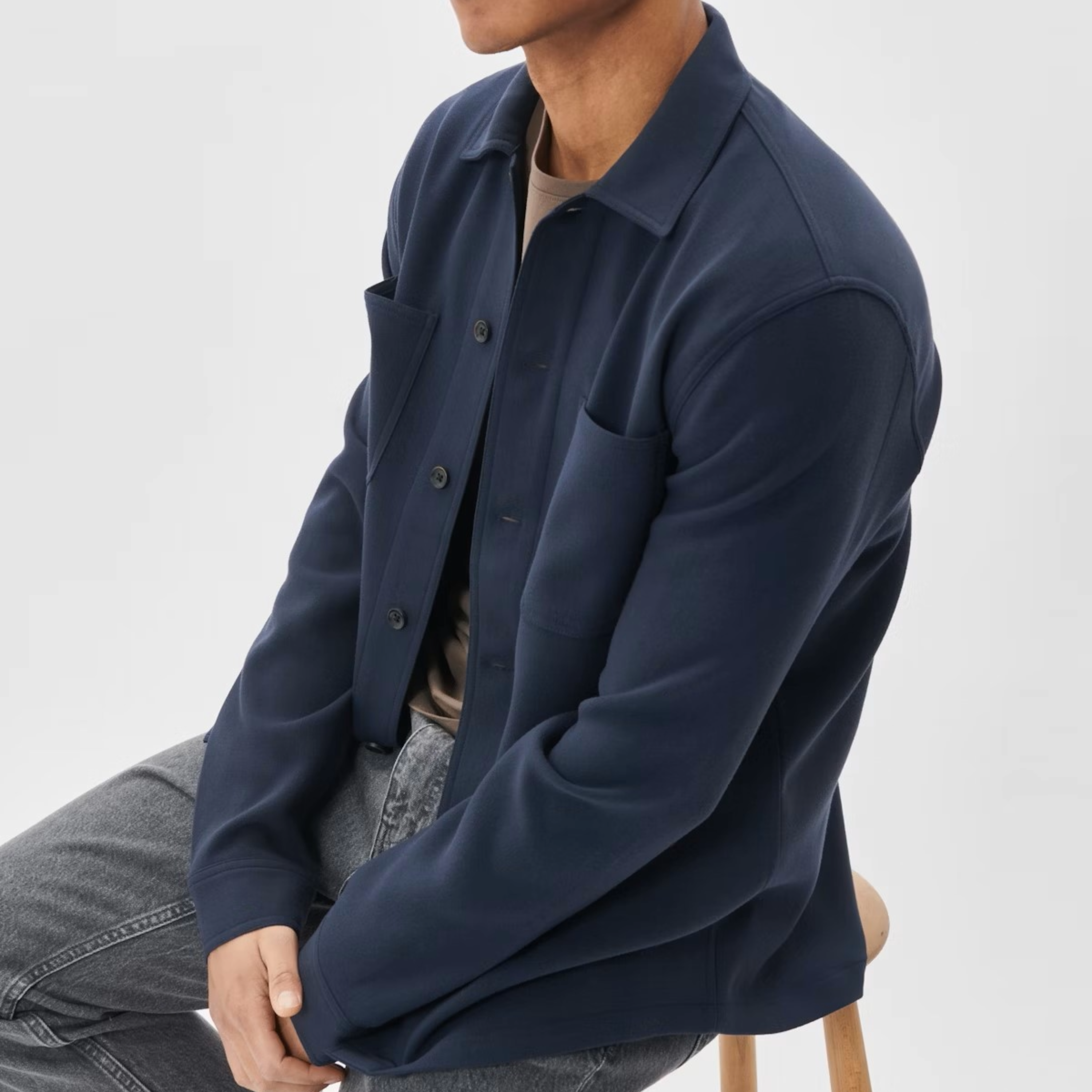 Matinique MApelton Overshirt - Dark Navy