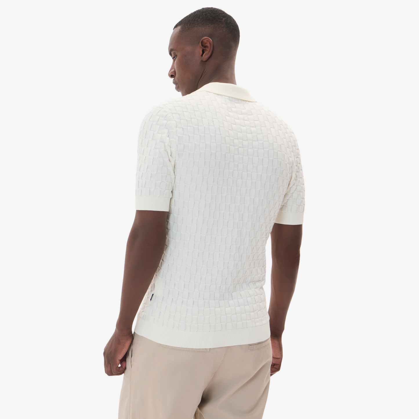 Matinique MApolo Heritage Knitted Polo - Off White