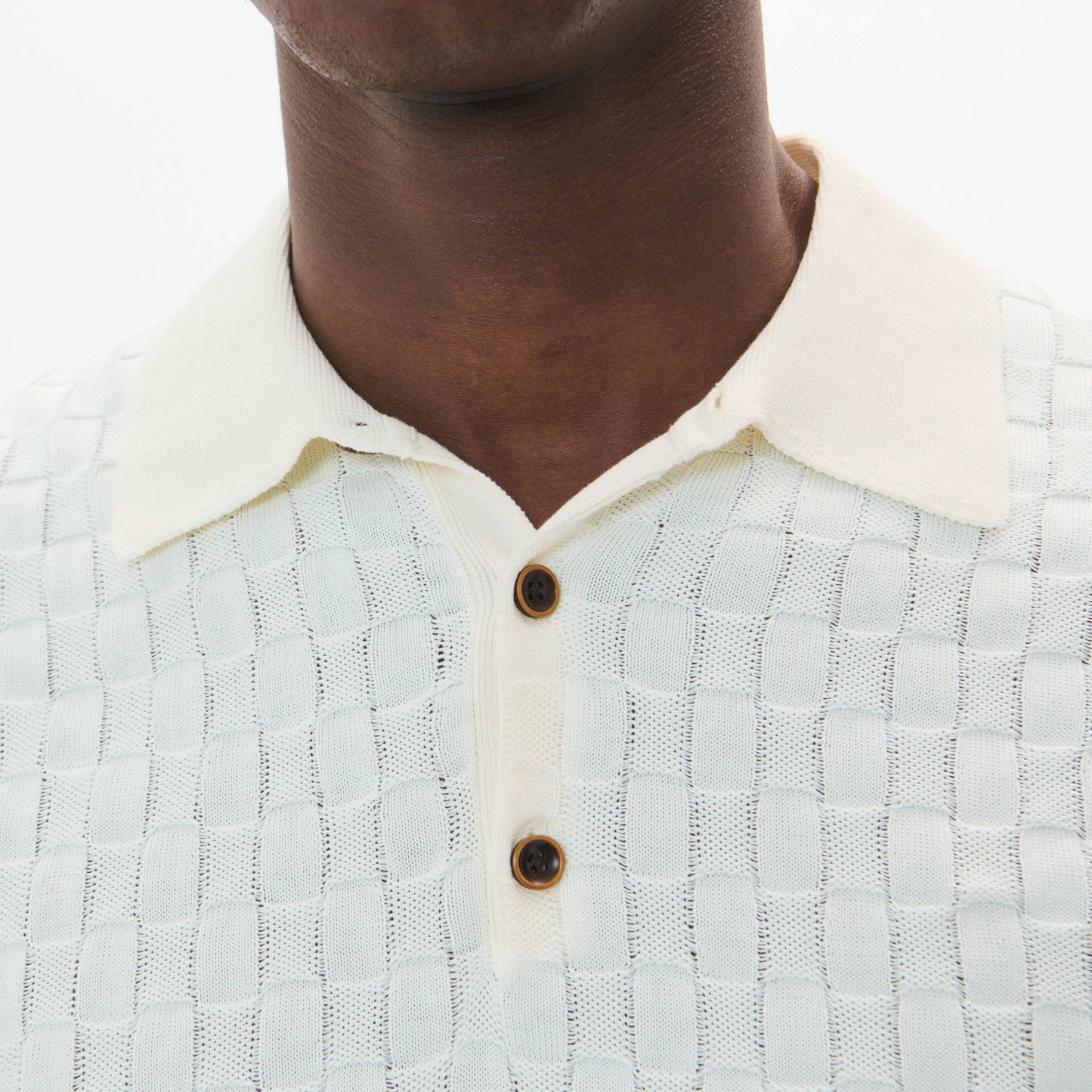 Matinique MApolo Heritage Knitted Polo - Off White